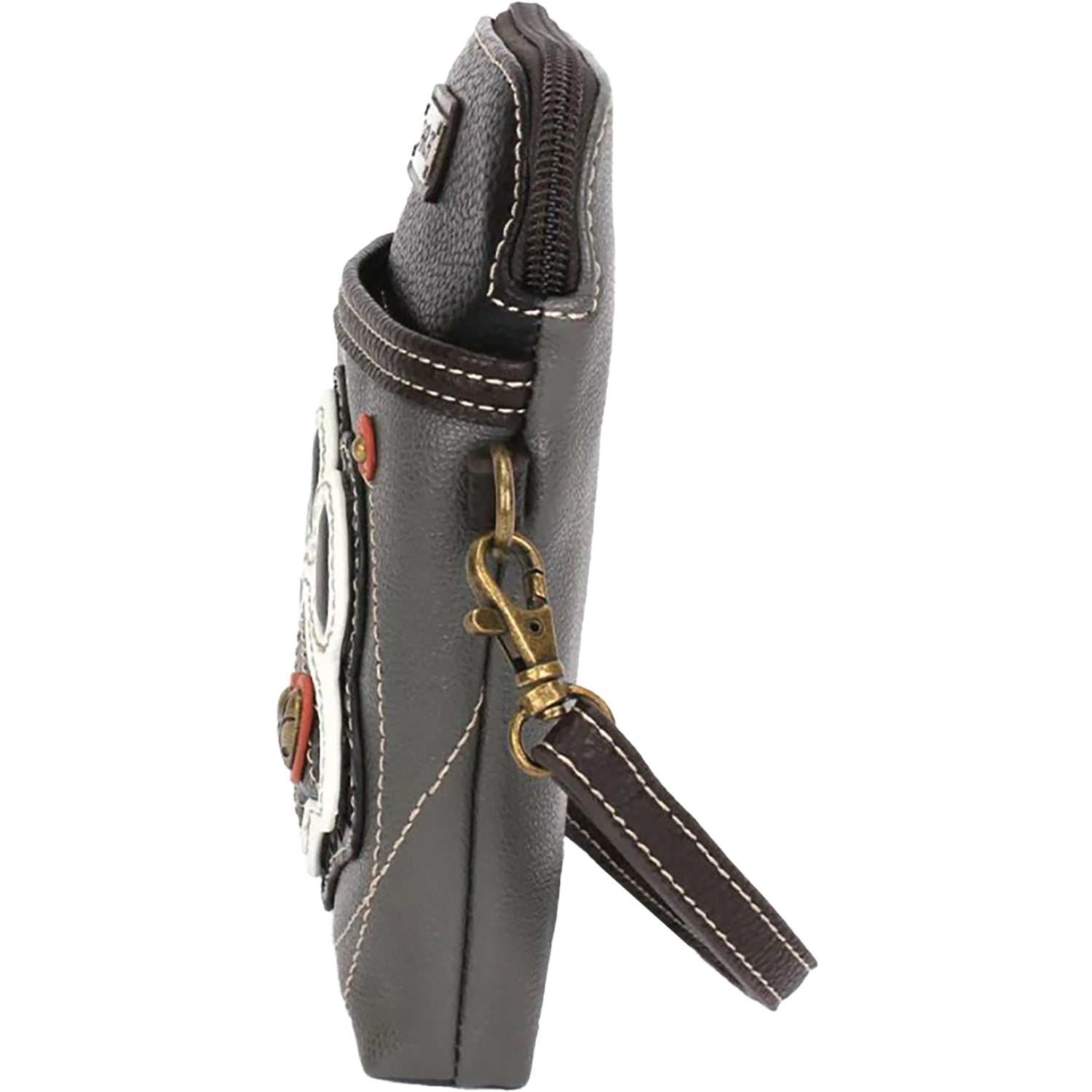 Womens Chala Chala Paw Cellphone Crossbody Purses & Handbags Grey Grey