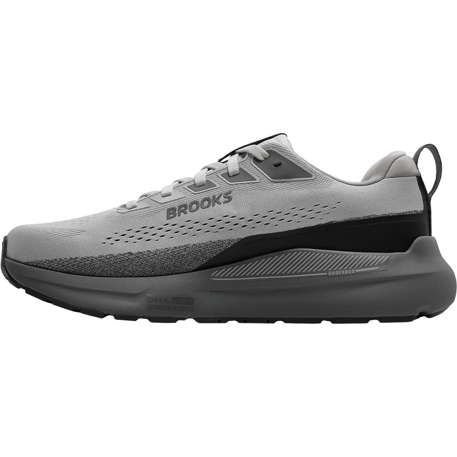 Mens Brooks Brooks Beast GTS 26 (Stability Support) Men's Athletic Shoes Gray/Gray/Blackened Pearl Gray/Gray/Blackened Pearl