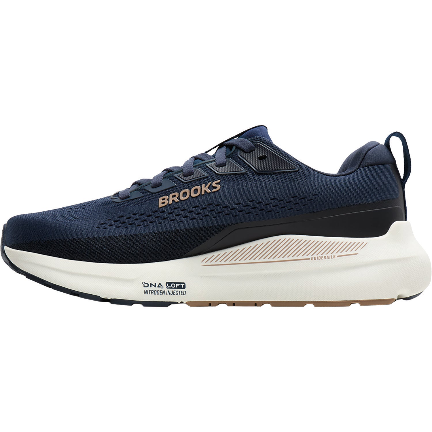 Mens Brooks Brooks Beast GTS 26 (Stability Support) Men's Athletic Shoes Peacoat/Indigo/Portabella Peacoat/Indigo/Portabella