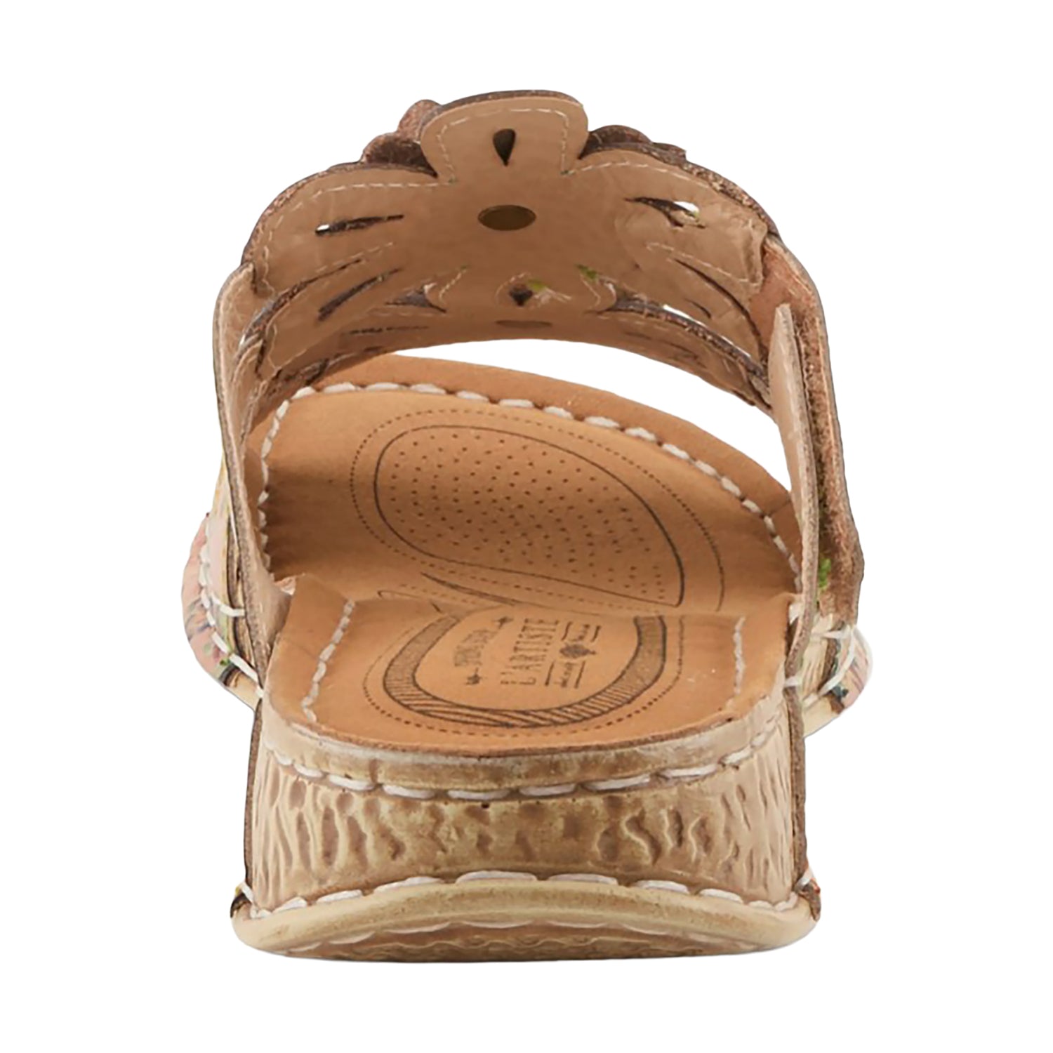 Womens L'artiste by spring step L'Artiste by Spring Step Beaudie Women's Sandals Tan Multi Tan Multi