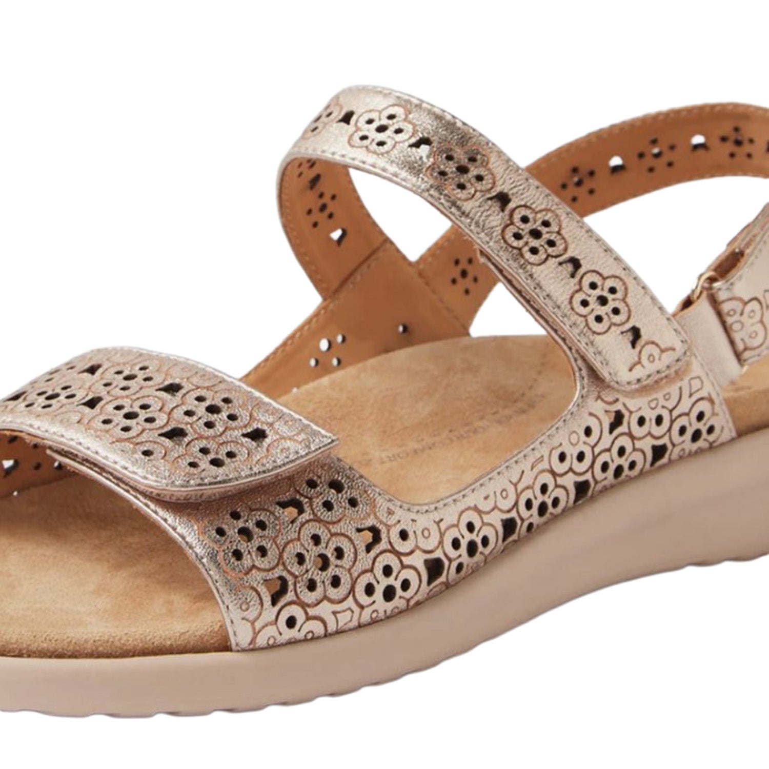 Womens Ziera Ziera Belon Women's Sandals Champagne-Almond Leather Champagne Almond Leather