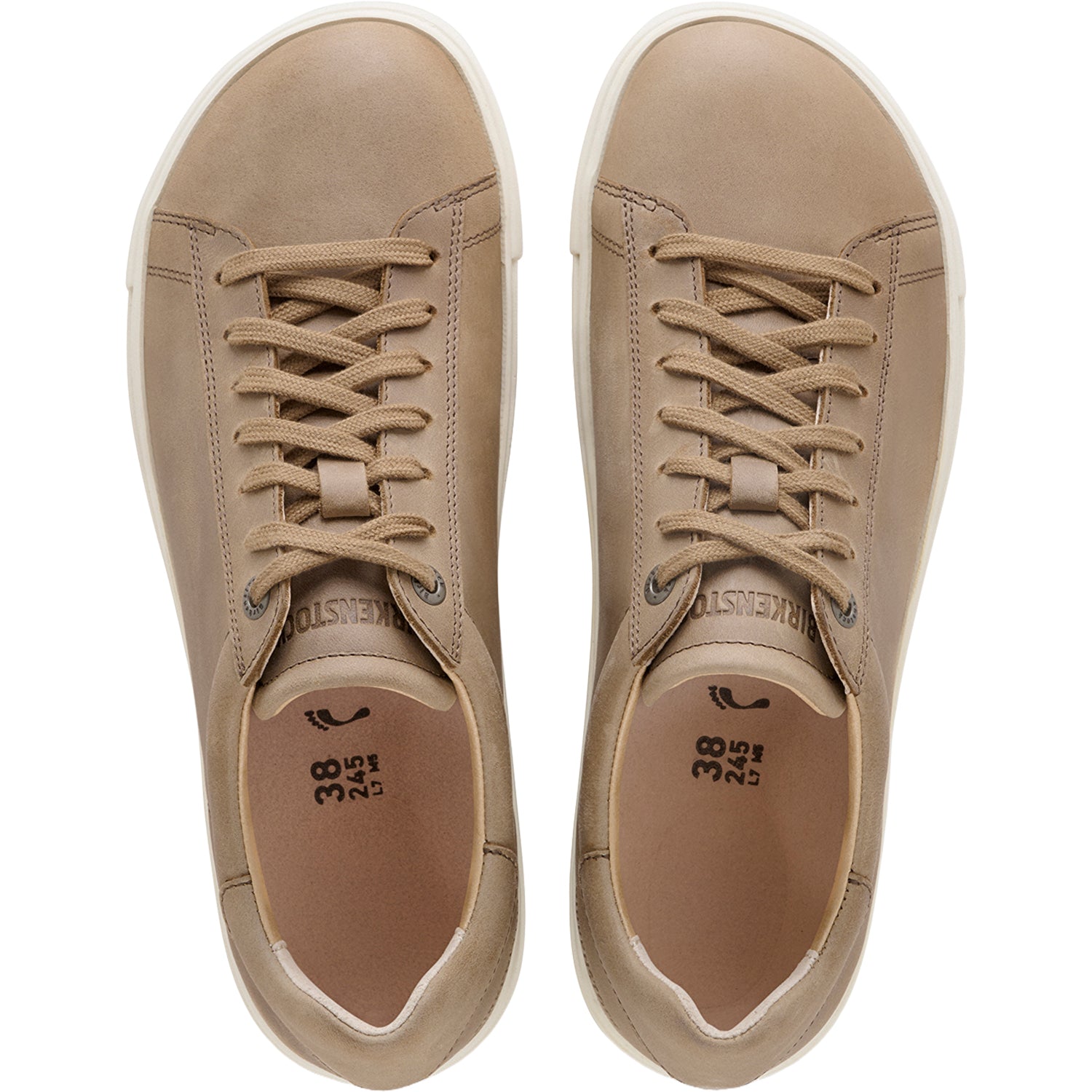 Mens Birkenstock Birkenstock Bend Men's Lace Up Shoes Tobacco Leather Tobacco Leather