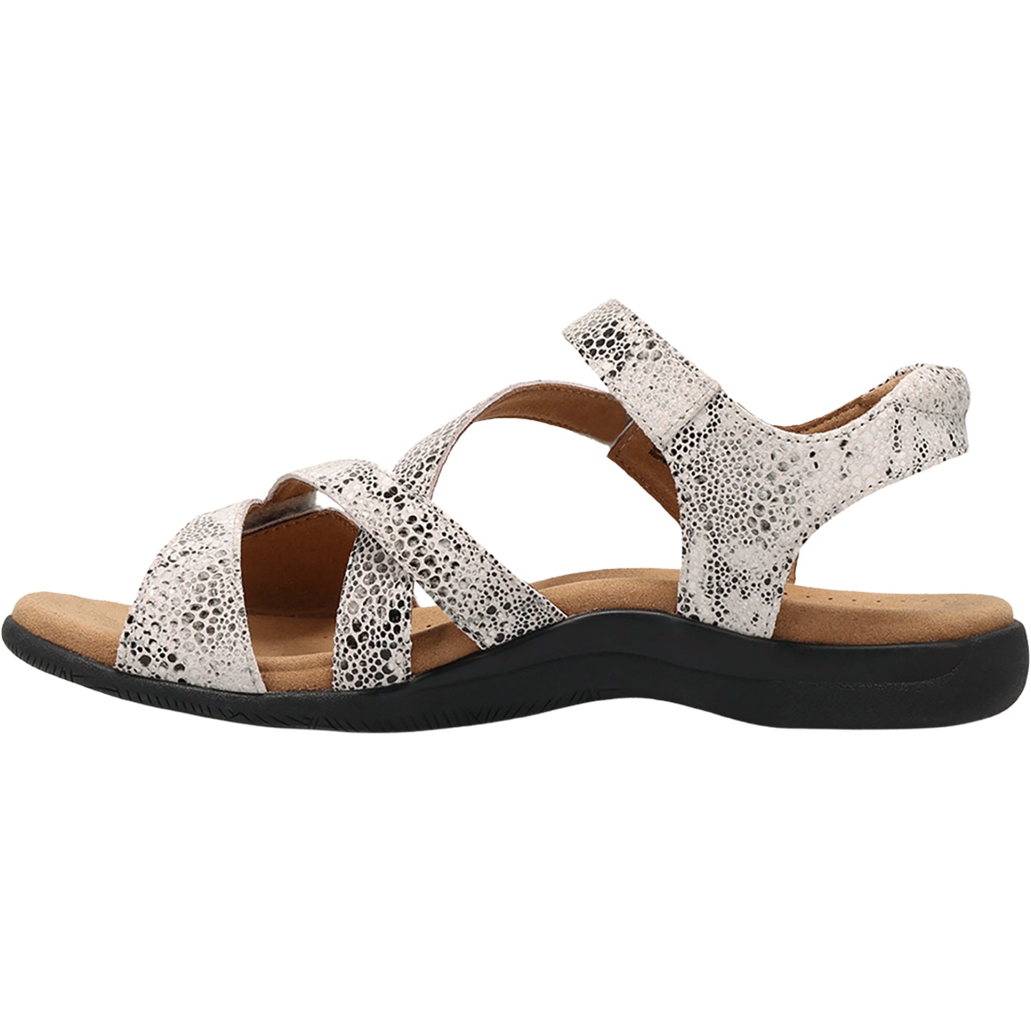 Womens Taos Taos Big Time Women's Sandals Grey Snake Grey Snake