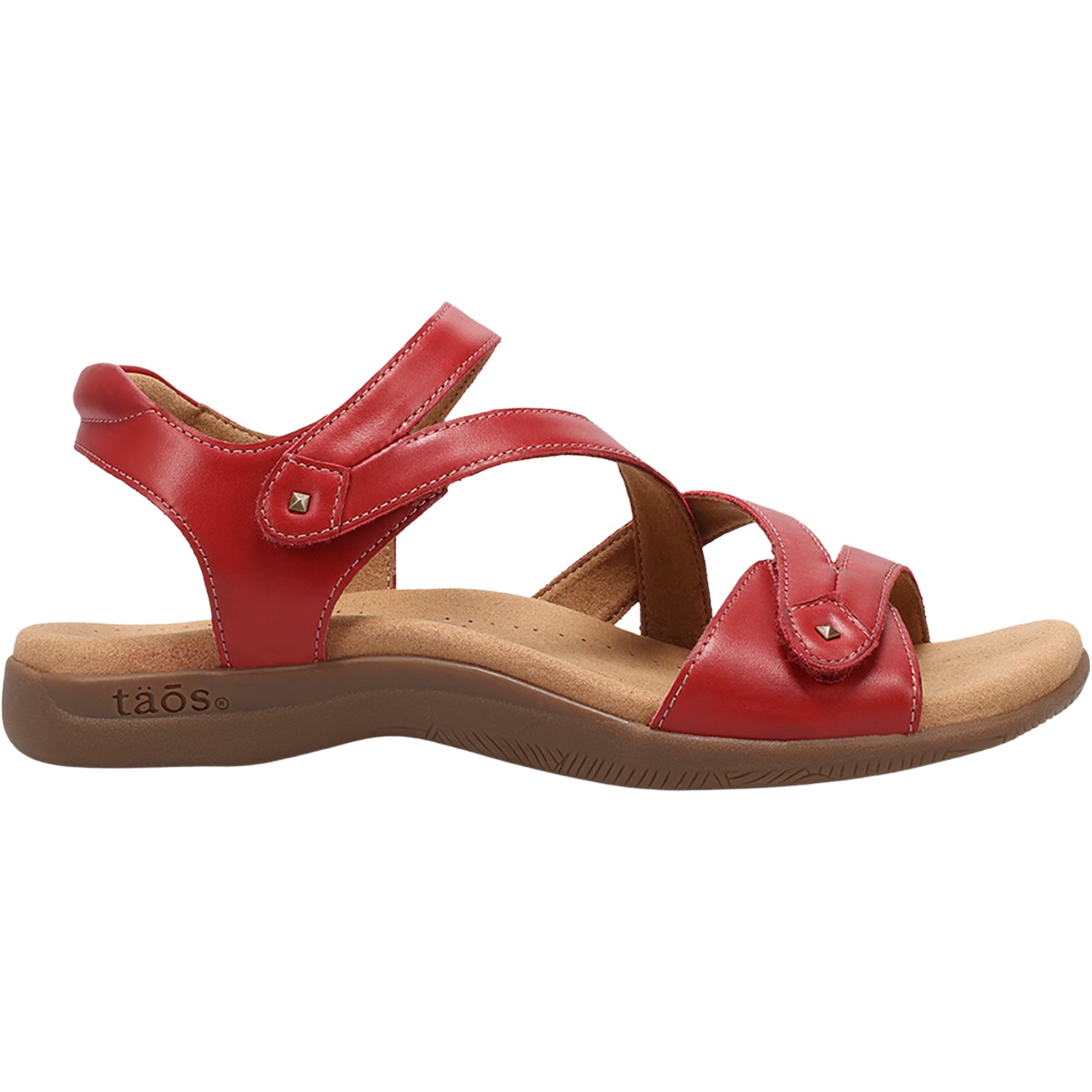 Womens Taos Taos Big Time Women's Sandals Red Red