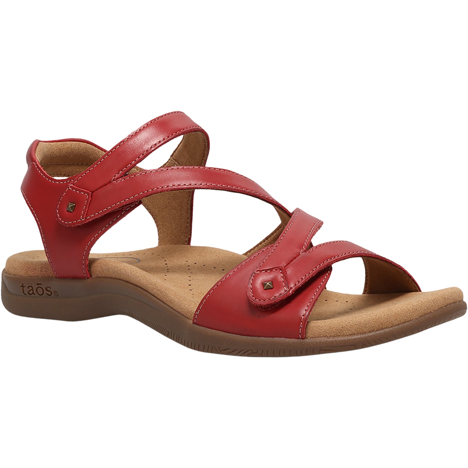 Womens Taos Taos Big Time Women's Sandals Red Red