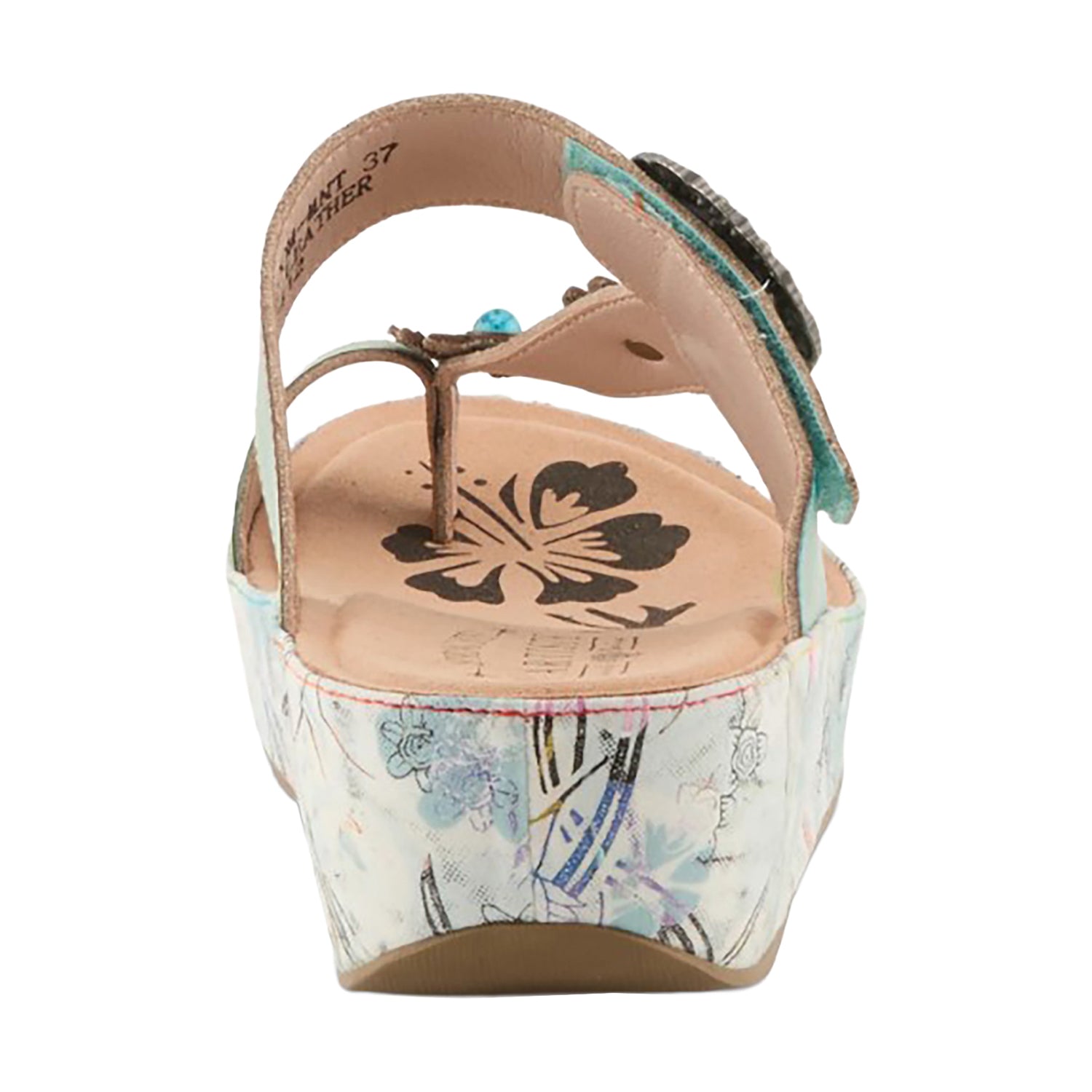 Womens L'artiste by spring step L'Artiste by Spring Step Blissbloom Women's Sandals Mint Green Mint Green