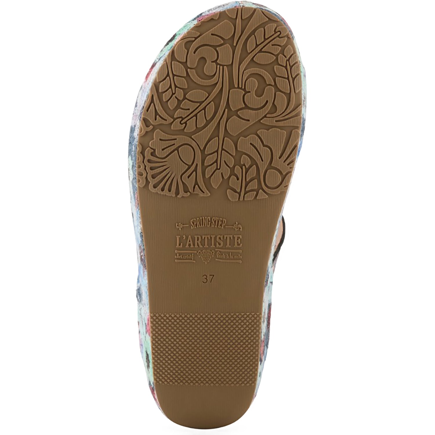 Womens L'artiste by spring step L'Artiste by Spring Step Blissbloom Women's Sandals Navy Multi Navy Multi