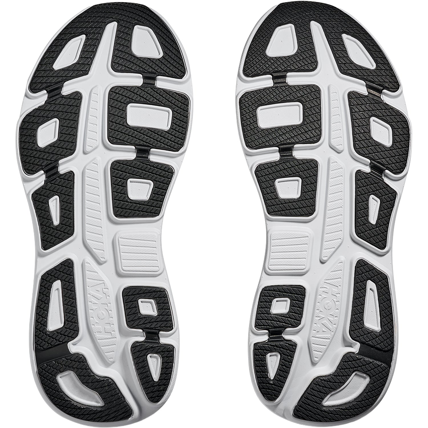 Mens Hoka one one Men's Hoka Bondi 9 Black/Vermillion (Neutral Support) Black/Vermillion