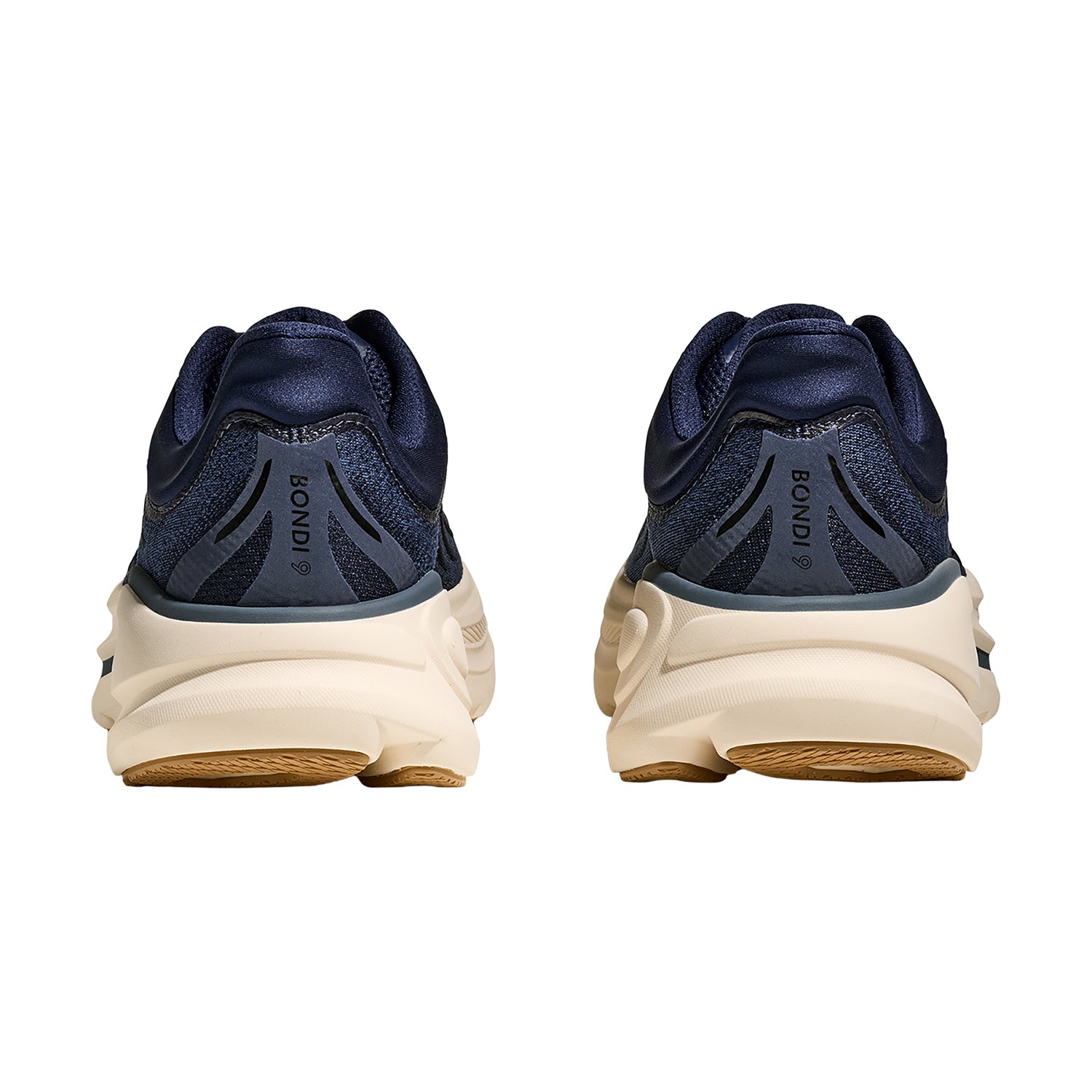 Mens Hoka one one Men's Hoka Bondi 9 Midnight Blue/Varsity Navy (Neutral Support) Midnight Blue/Varsity Navy