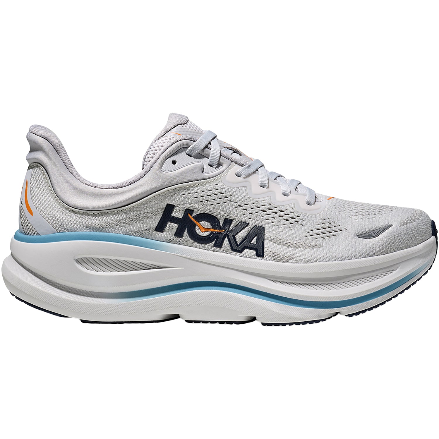 Mens Hoka one one Men's Hoka Bondi 9 Stardust/Cosmic Grey (Neutral Support) Stardust/Cosmic Grey