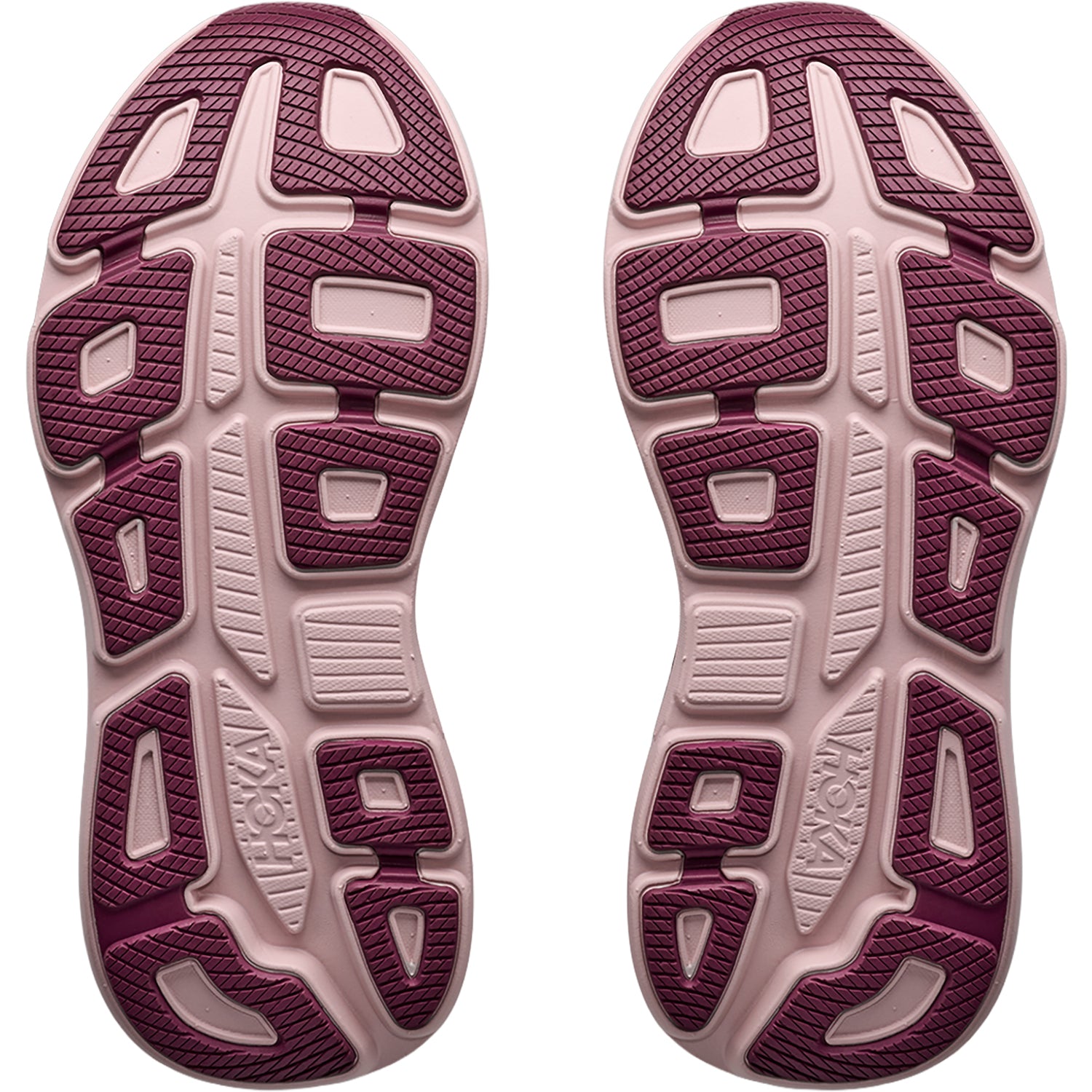 Womens Hoka one one Hoka Bondi 9 Women's Athletic Shoes White/Pink Opal (Neutral Support) White/Pink Opal