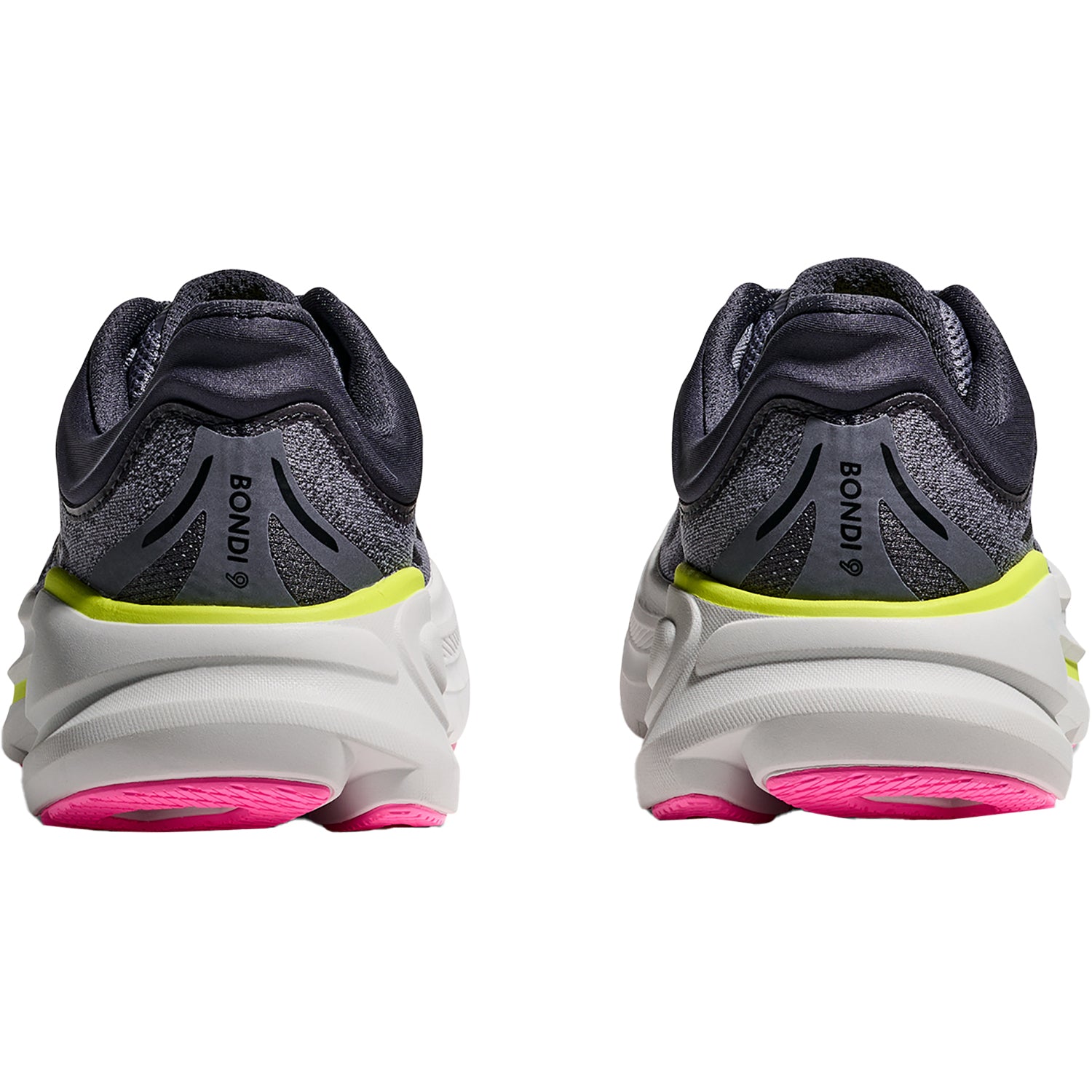 Womens Hoka one one Women's Hoka Bondi 9 Charcoal Grey/Grey Skies (Neutral Support) Charcoal Grey/Grey Skies