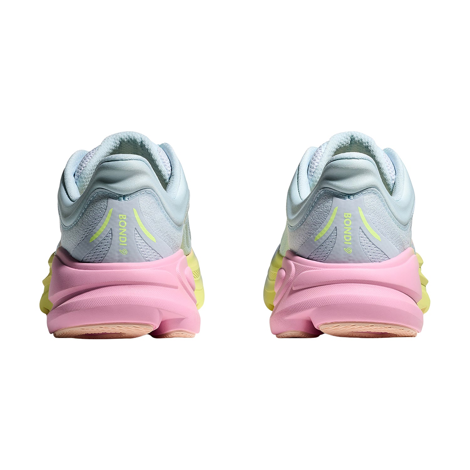 Womens Hoka one one Hoka Bondi 9 (Neutral Support) Women's Athletic Shoes Glimmering Blue/Overcast Glimmering Blue/Overcast