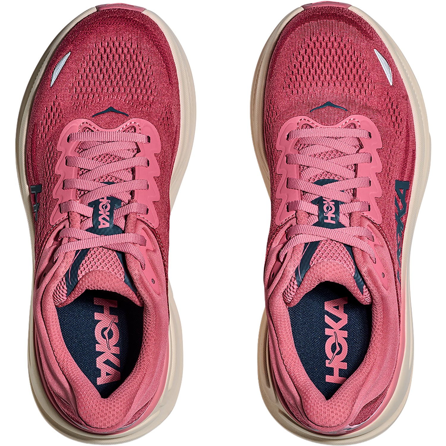 Womens Hoka one one Women's Hoka Bondi 9 Lingonberry/Cranberry (Neutral Support) Lingonberry/Cranberry