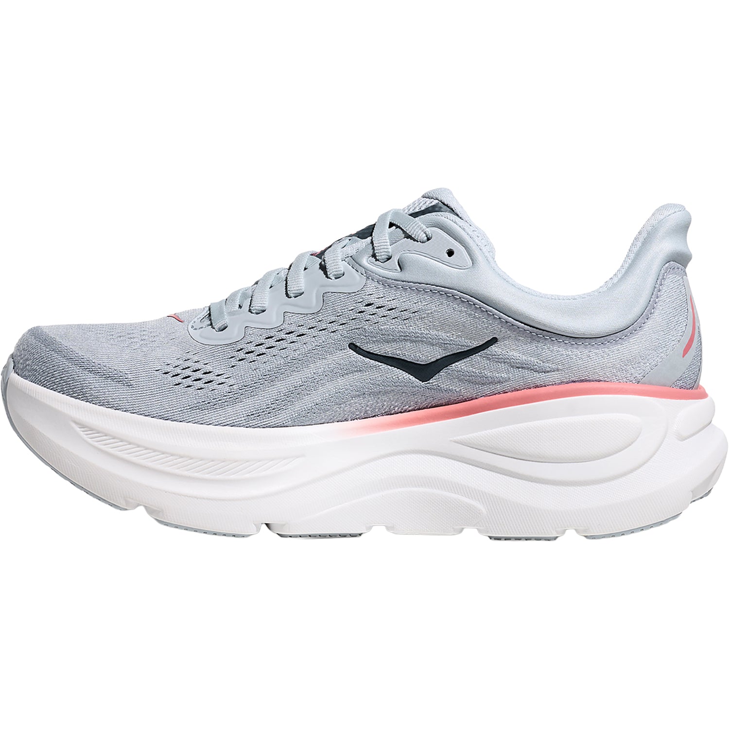 Womens Hoka one one Women's Hoka Bondi 9 Mineral Blue/Washed Blue (Neutral Support) Mineral Blue/Washed Blue