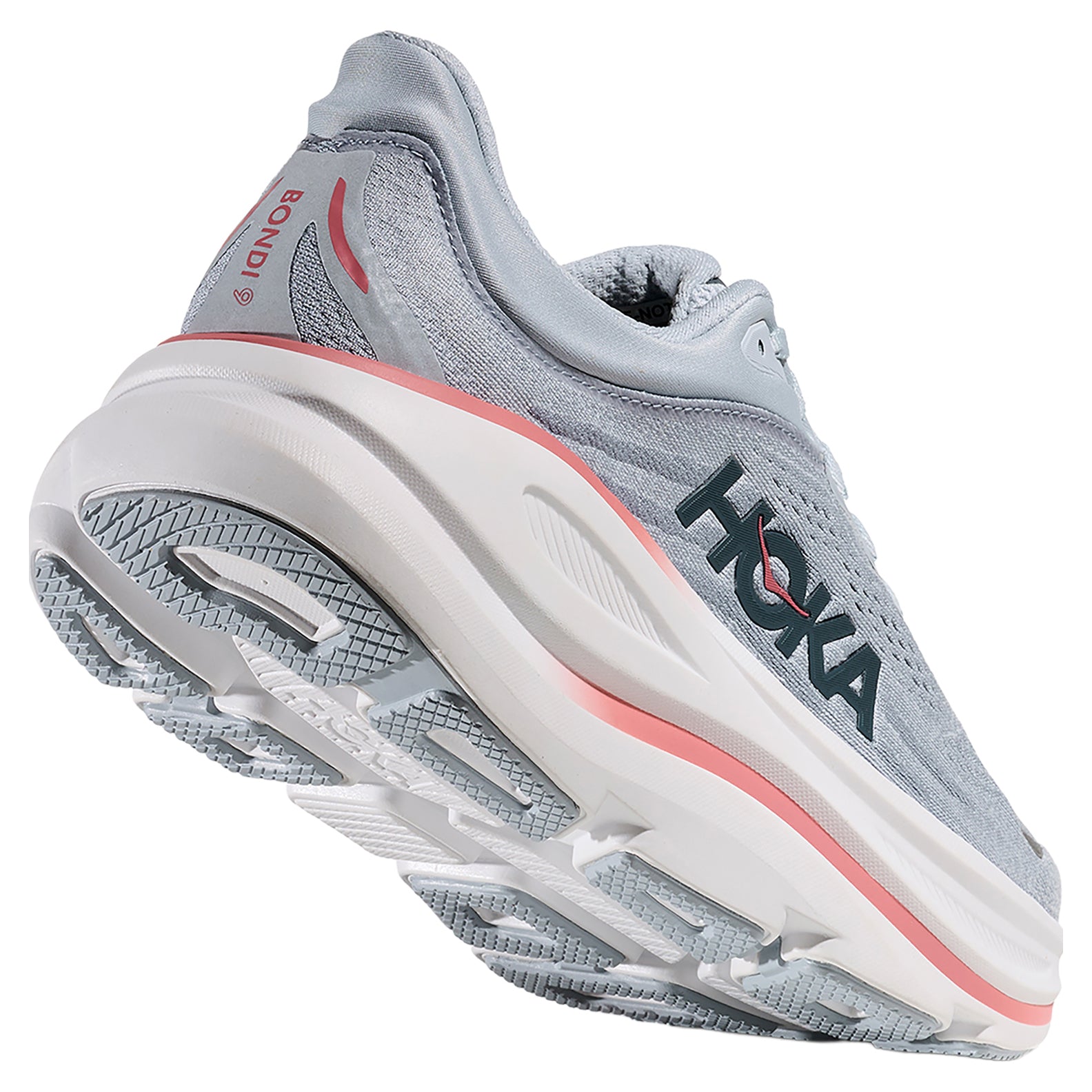 Womens Hoka one one Women's Hoka Bondi 9 Mineral Blue/Washed Blue (Neutral Support) Mineral Blue/Washed Blue