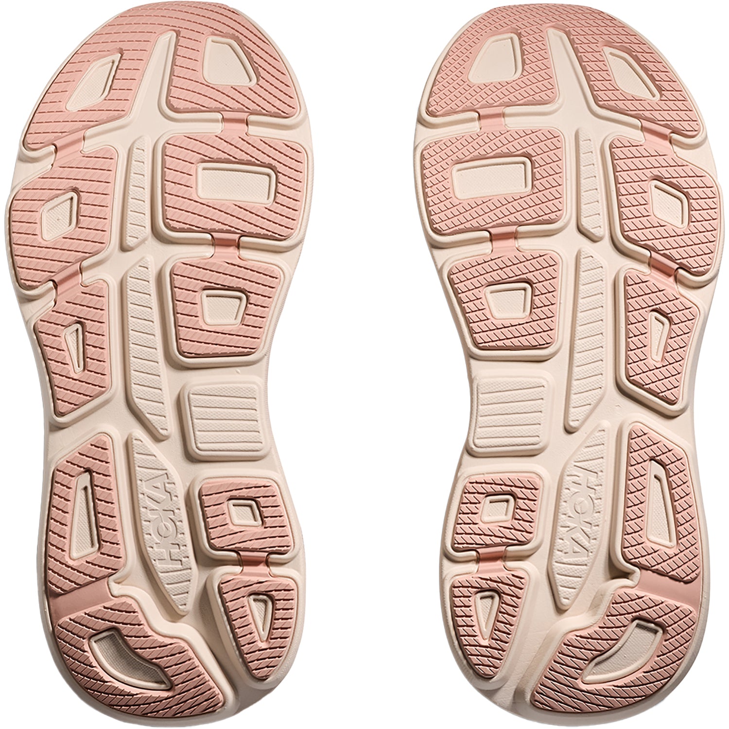 Womens Hoka one one Women's Hoka Bondi 9 Rose Latte/Rose Cream (Neutral Support) Rose Latte/Rose Cream