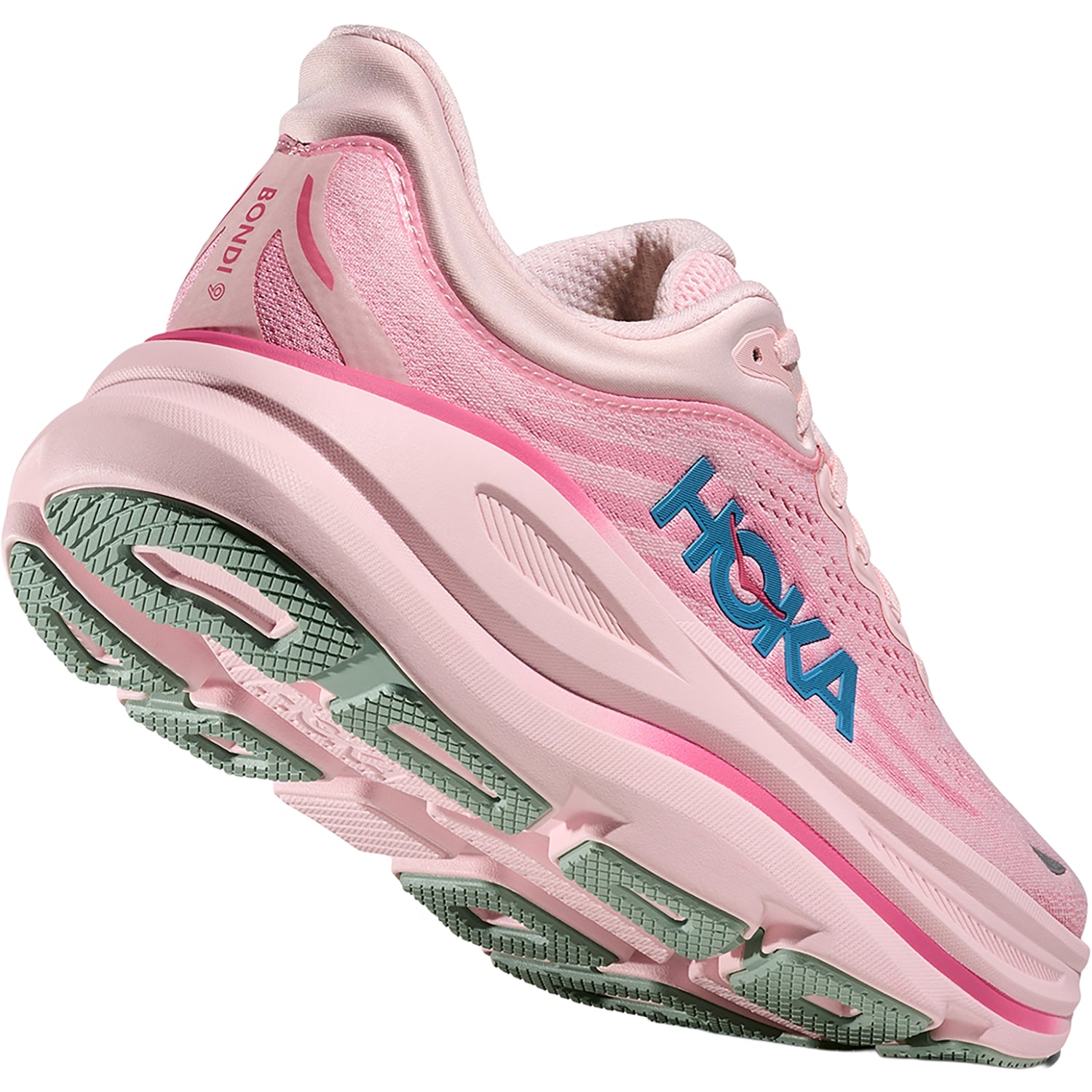 Womens Hoka one one Women's Hoka Bondi 9 (Neutral) Rose Tea/Petal Rose Tea/Petal