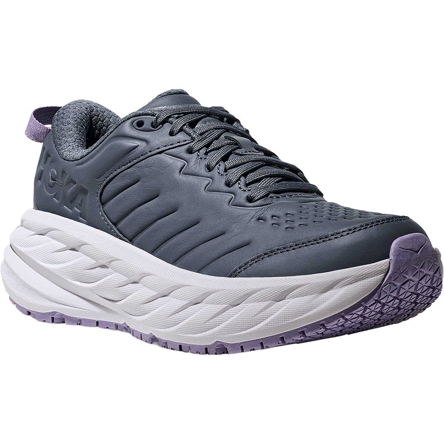 Womens Hoka one one Women's Hoka Bondi SR Faded Navy/Berry Patch (Neutral Support) Faded Navy/Berry Patch