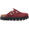 Womens Birkenstock Women's Birkenstock Boston Chunky Zinfandel Zinfandel