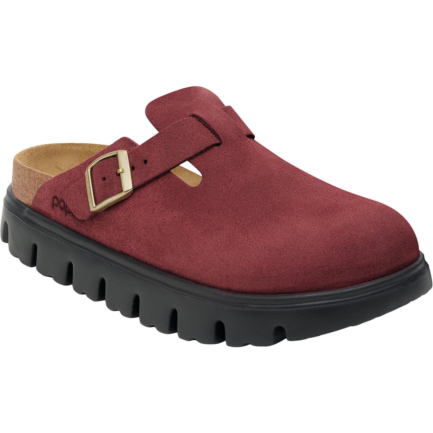Womens Birkenstock Women's Birkenstock Boston Chunky Zinfandel Zinfandel