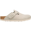 Unisex Birkenstock Birkenstock Boston Unisex Clogs Oyster Suede Oyster Suede
