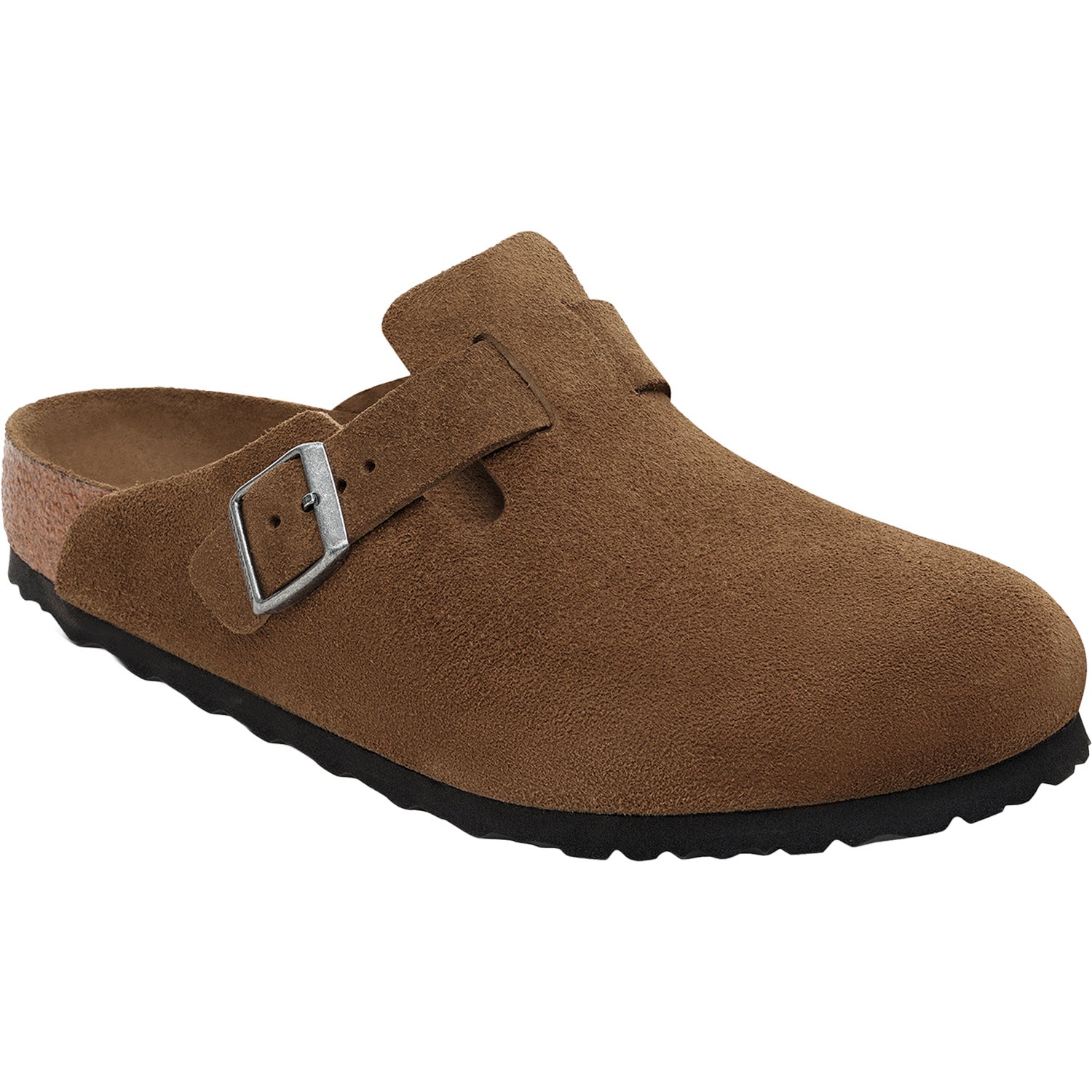 Unisex Birkenstock Unisex Birkenstock Boston Soft Footbed Dark Tea Dark Tea