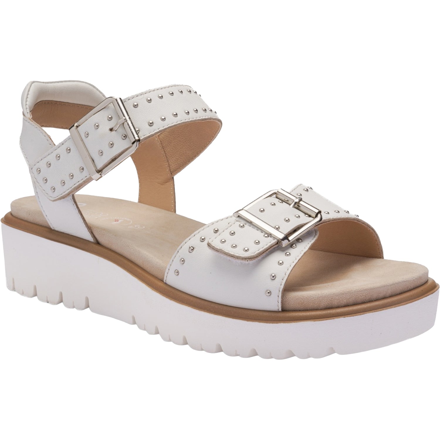 Womens Ara shoes Ara Buttercup Women's Sandals White Calf Leather White Calf Leather