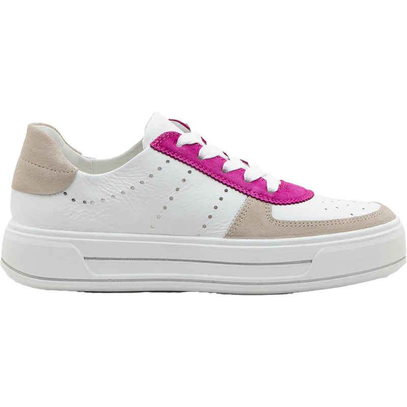 Women's Calgary Shell/White/Pink Leather
