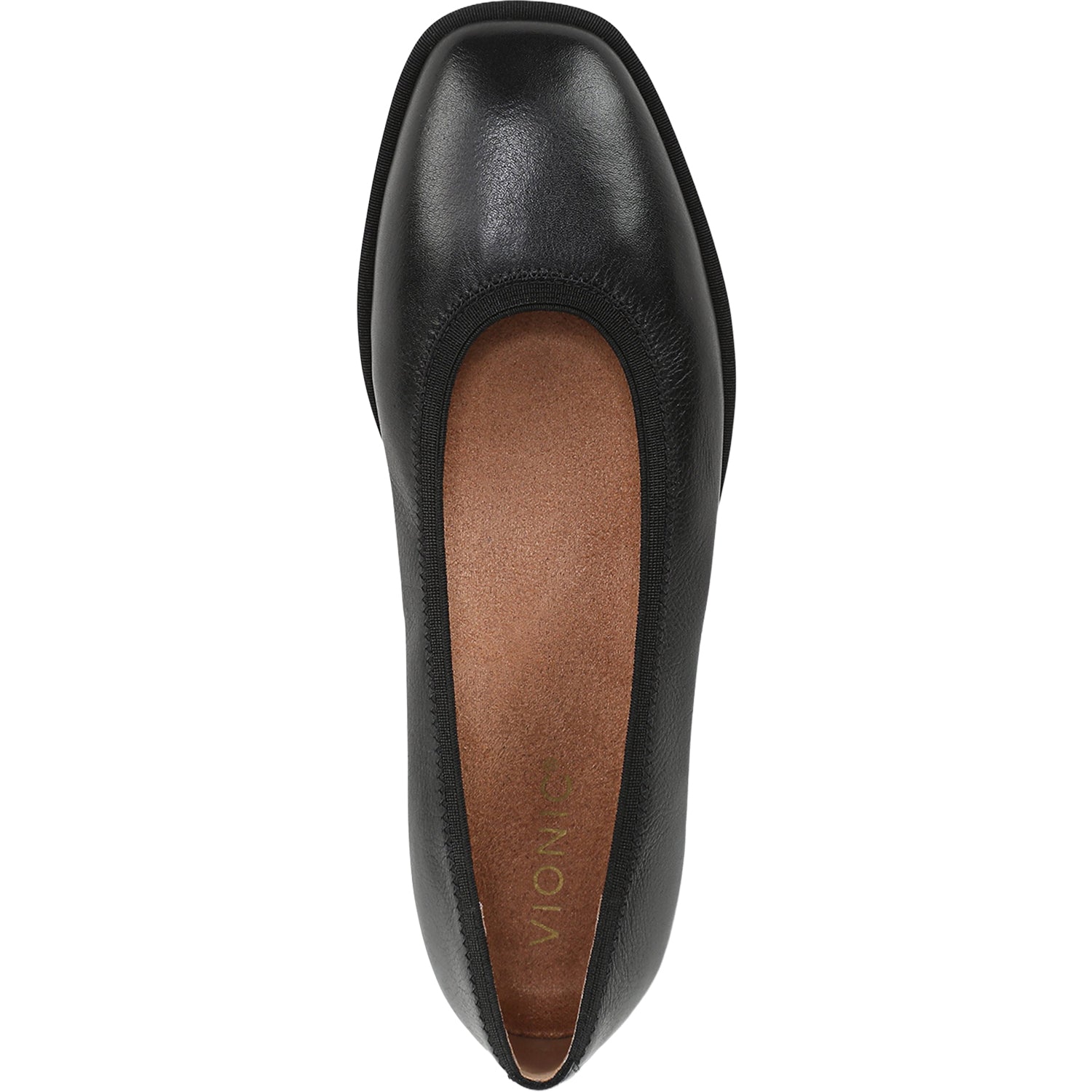 Womens Vionic Vionic Caroll 20 Women's Flats Black Leather Black Leather