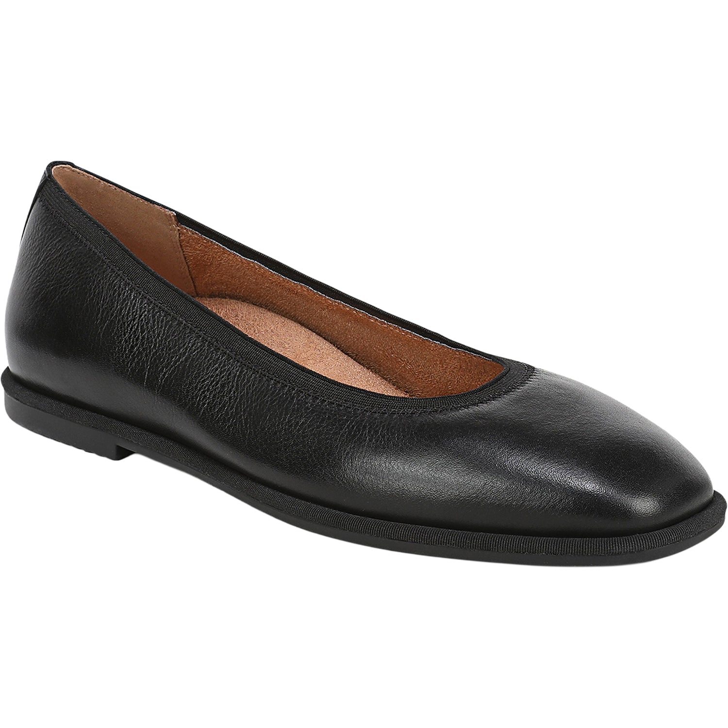 Womens Vionic Vionic Caroll 20 Women's Flats Black Leather Black Leather