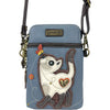  Chala Chala Cat Cellphone Crossbody Handbag Blue Blue