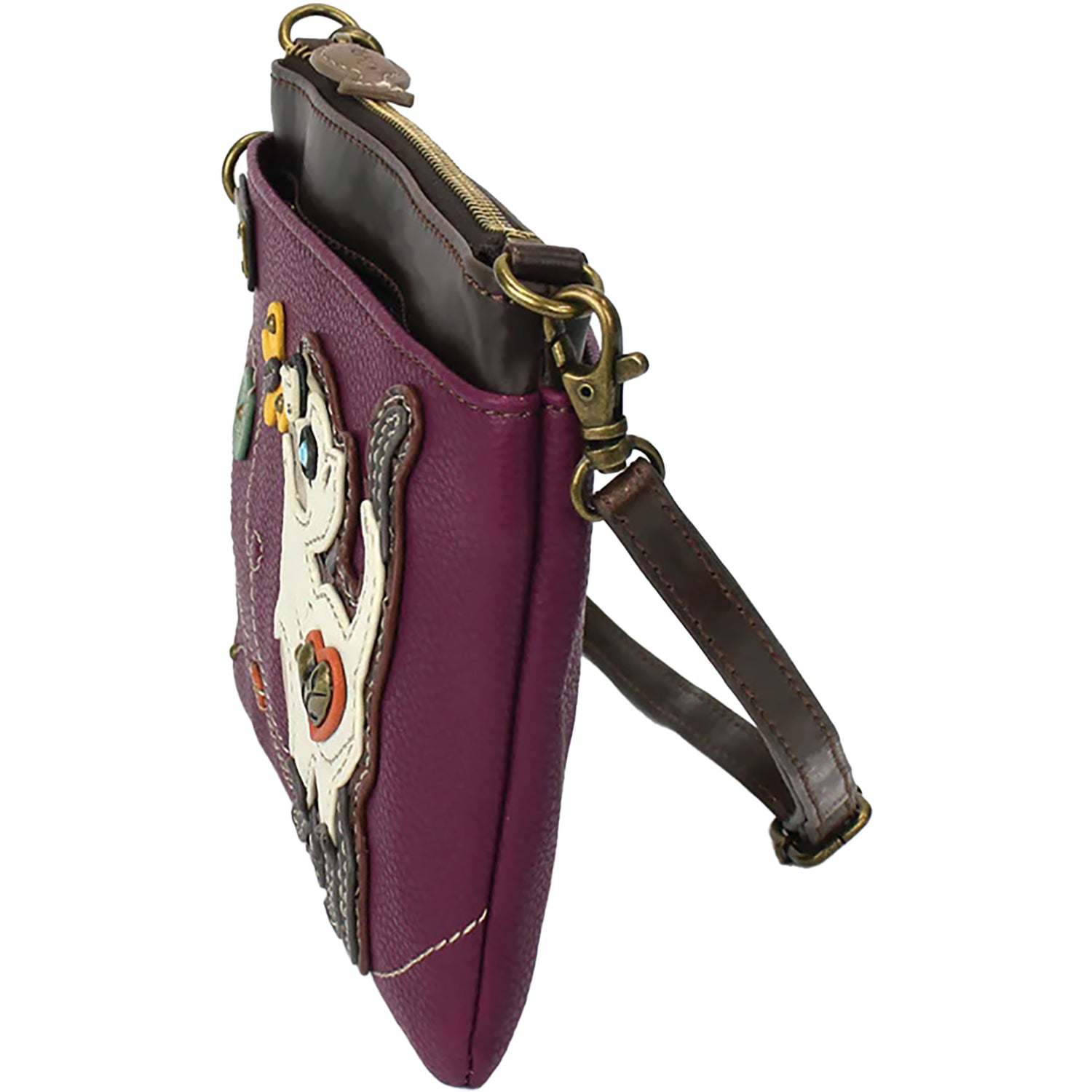 Chala Chala Cat Mini Crossbody Handbag Purple Purple