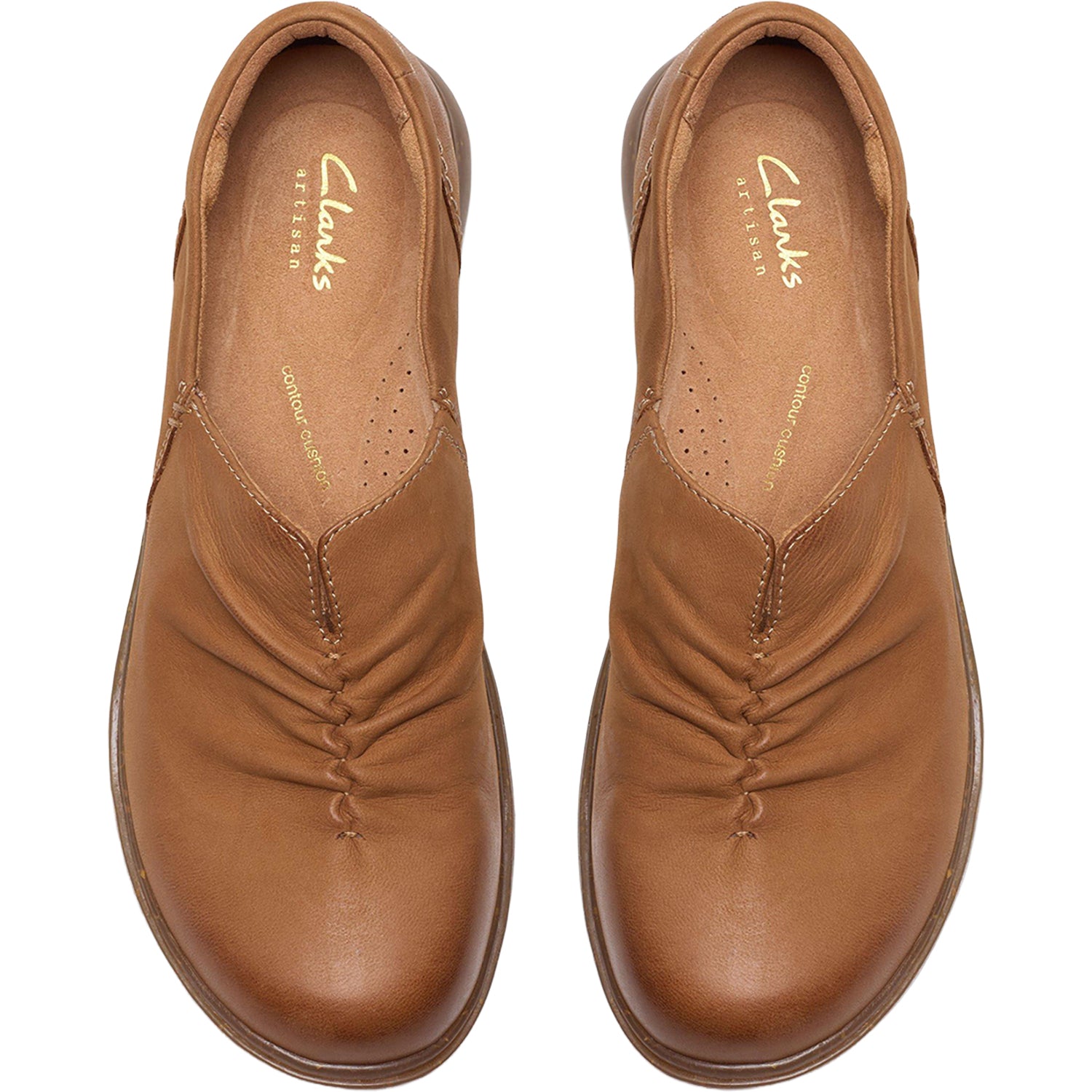 Womens Clarks Women's Clarks Certina Rose Tan Leather Tan