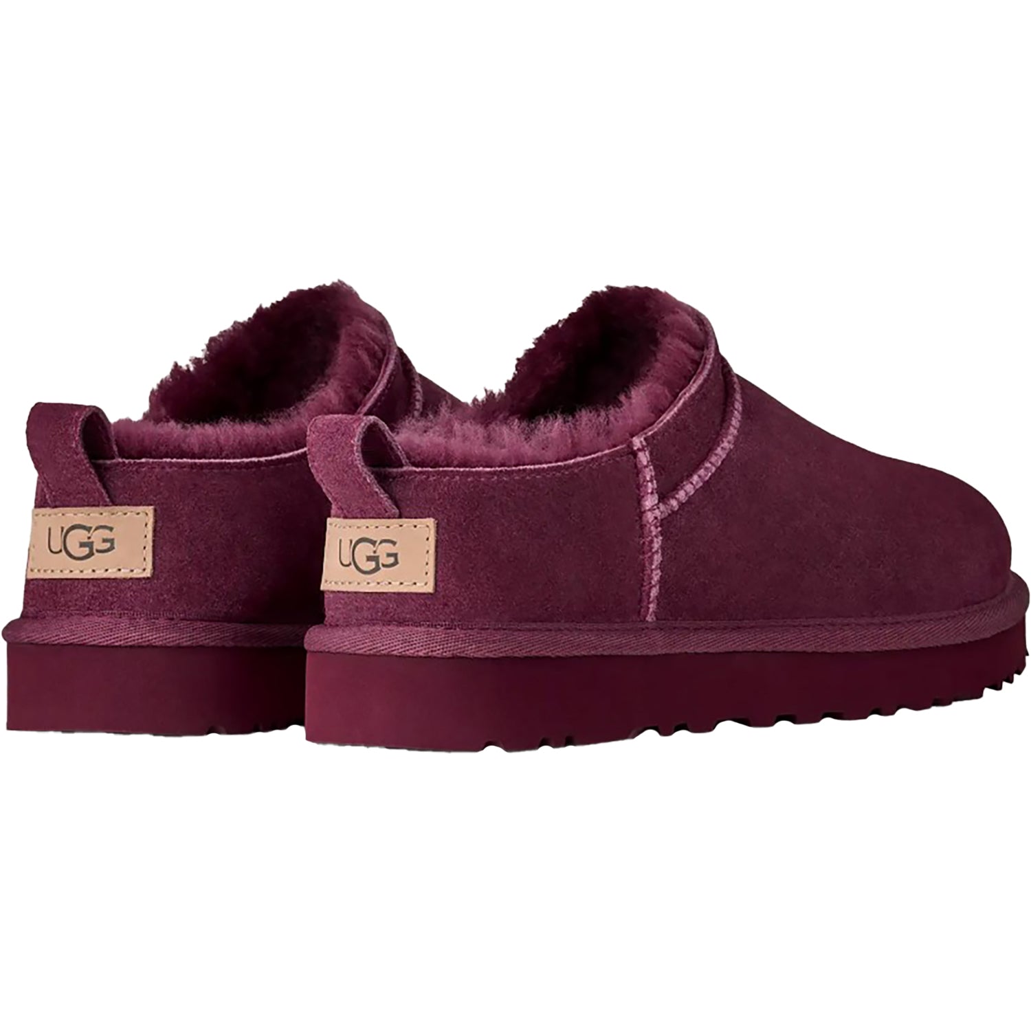 Womens Ugg Classic Micro Women's Boots Burnt Magenta Burnt Magenta