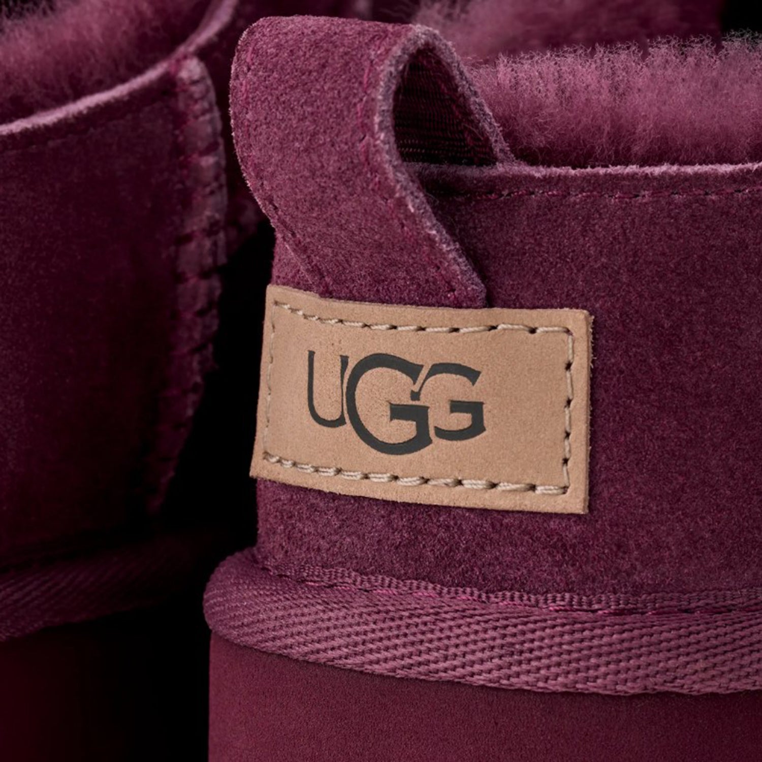 Womens Ugg Classic Micro Women's Boots Burnt Magenta Burnt Magenta