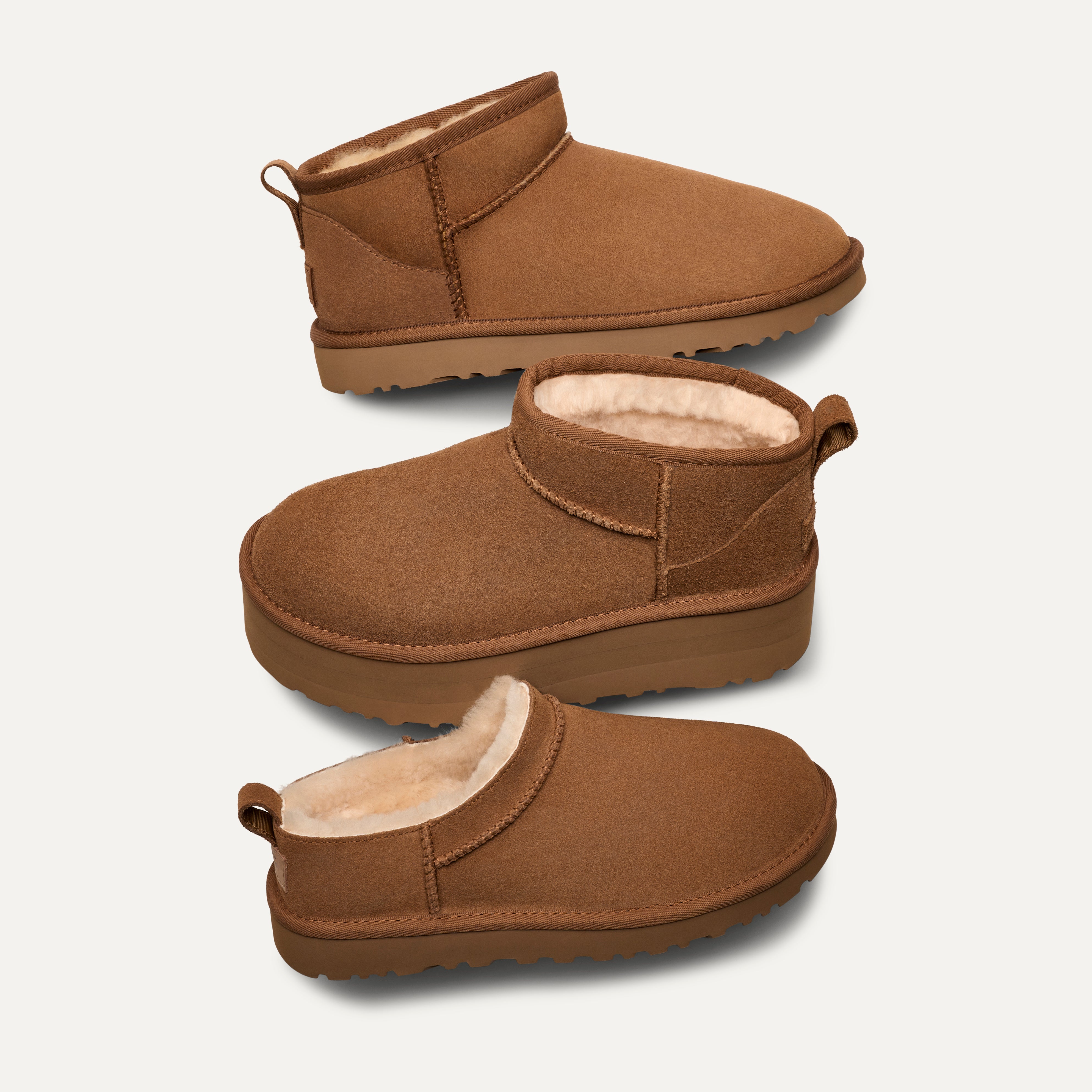 Womens Ugg Women's UGG Classic Micro Chestnut Chestnut