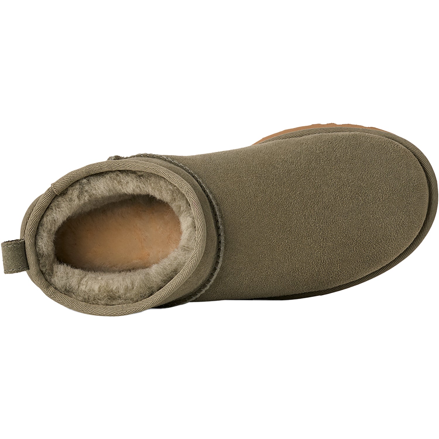 Womens Ugg Women's UGG Classic Ultra Mini Moss Green/Amphora Moss Green/Amphora