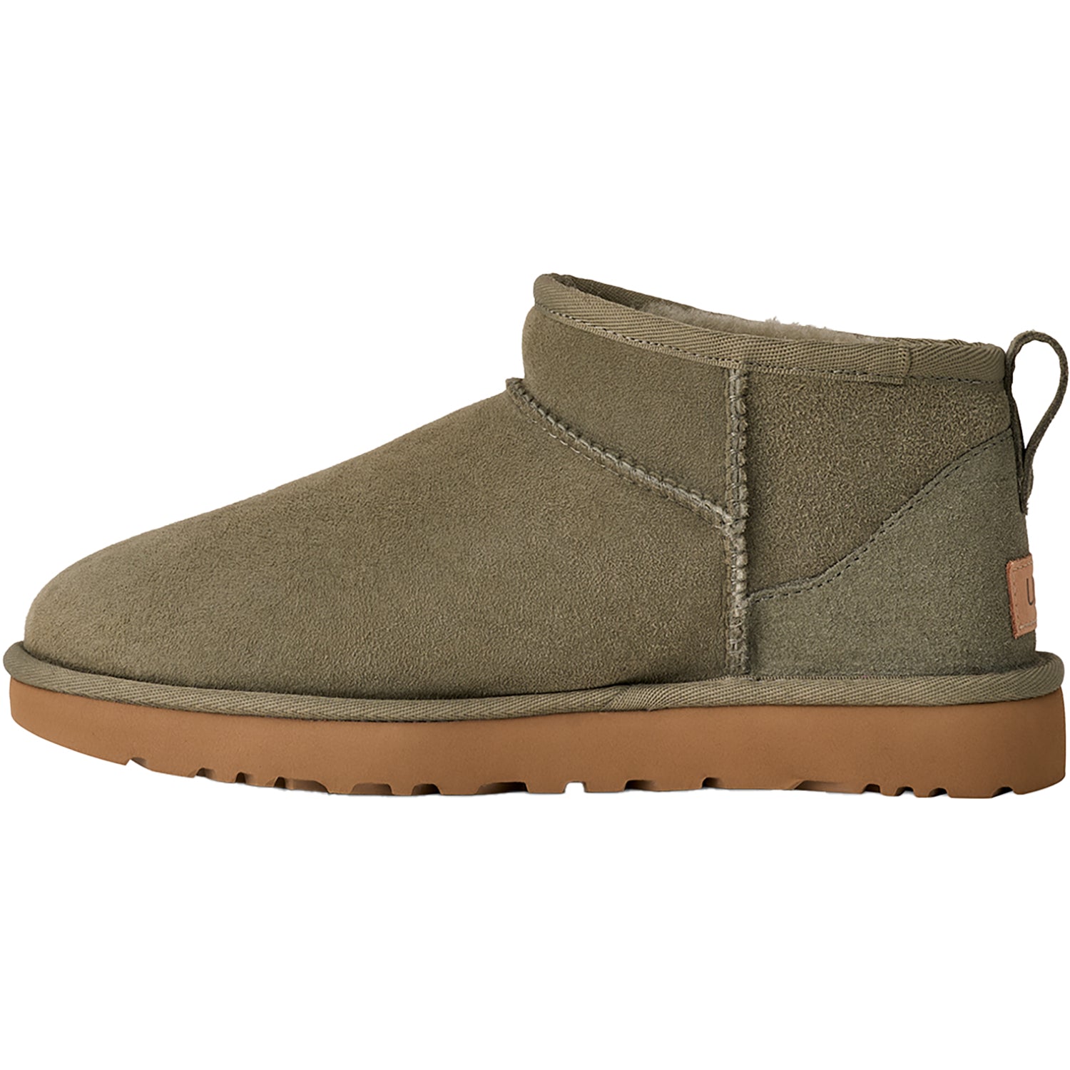 Womens Ugg Women's UGG Classic Ultra Mini Moss Green/Amphora Moss Green/Amphora