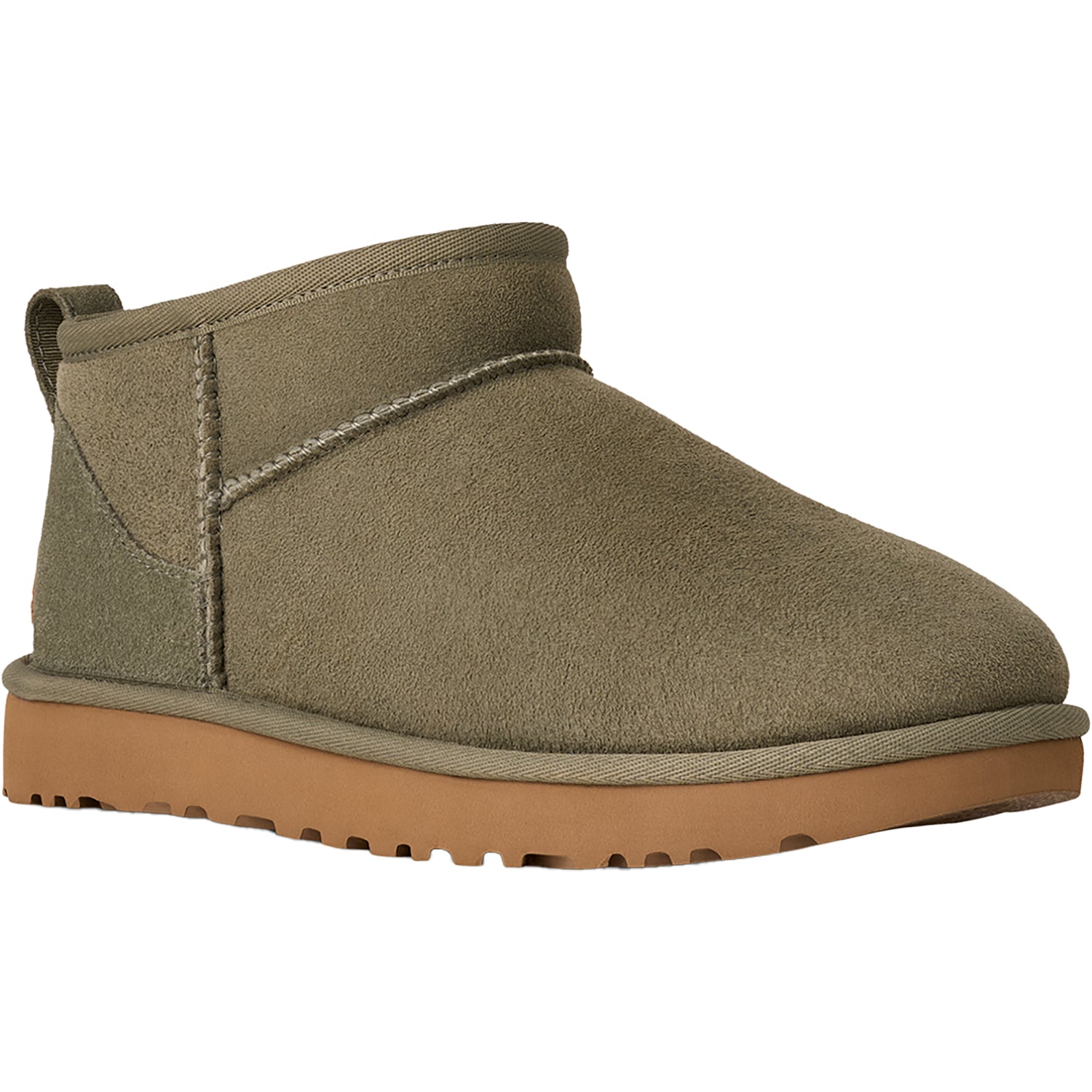 Womens Ugg Women's UGG Classic Ultra Mini Moss Green/Amphora Moss Green/Amphora