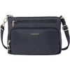 Womens Baggallini Baggallini Classic Anti-Theft Keepsake Crossbody Handbag French Navy French Navy