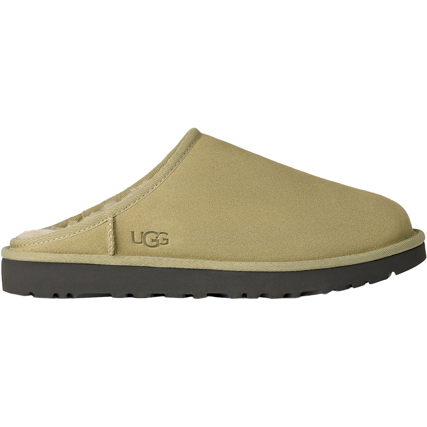 Mens Ugg UGG Classic Men's Slippers Muted Brass Suede Muted Brass Suede