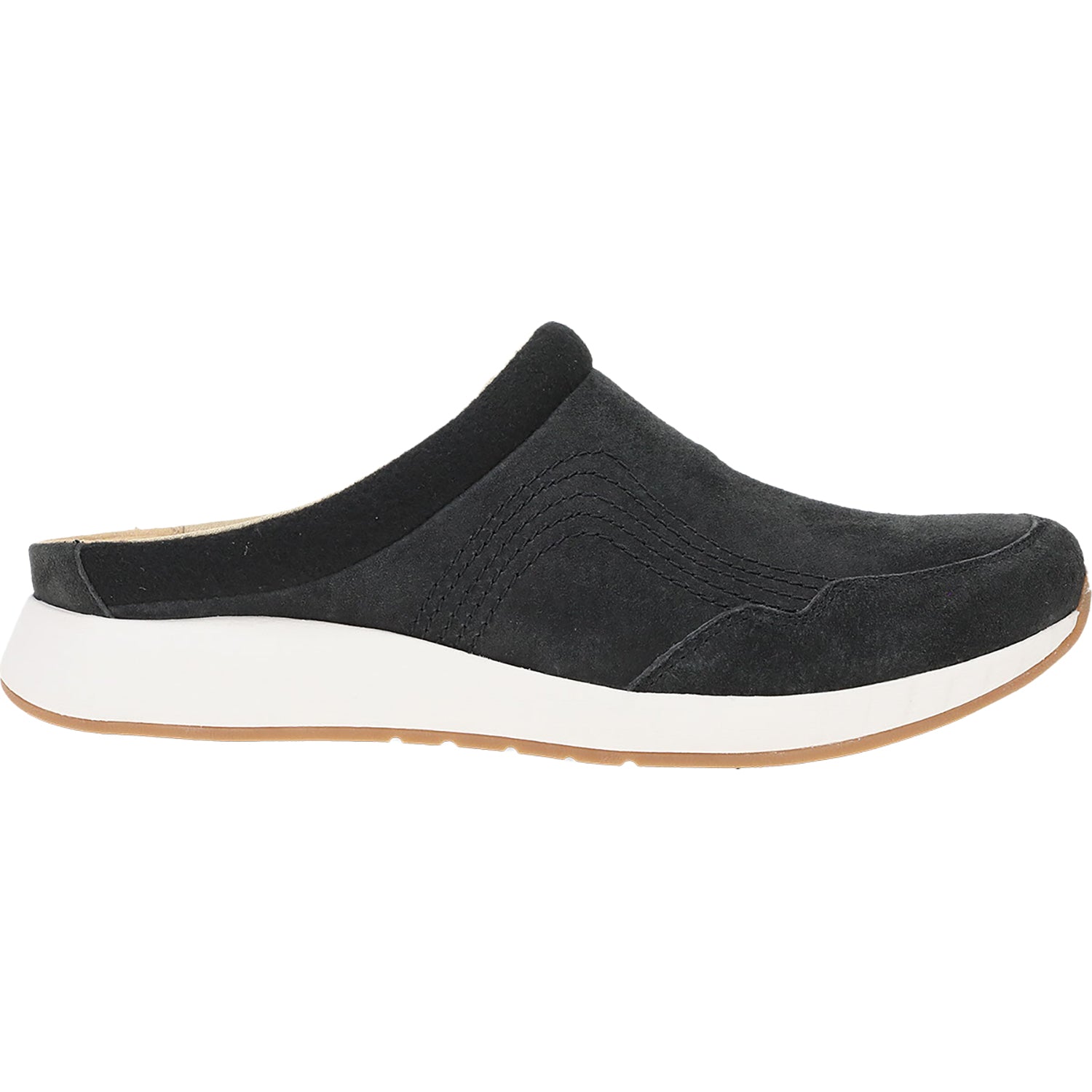Womens Dansko Dansko Claudia Clog Women's Clogs Black Suede Black Suede