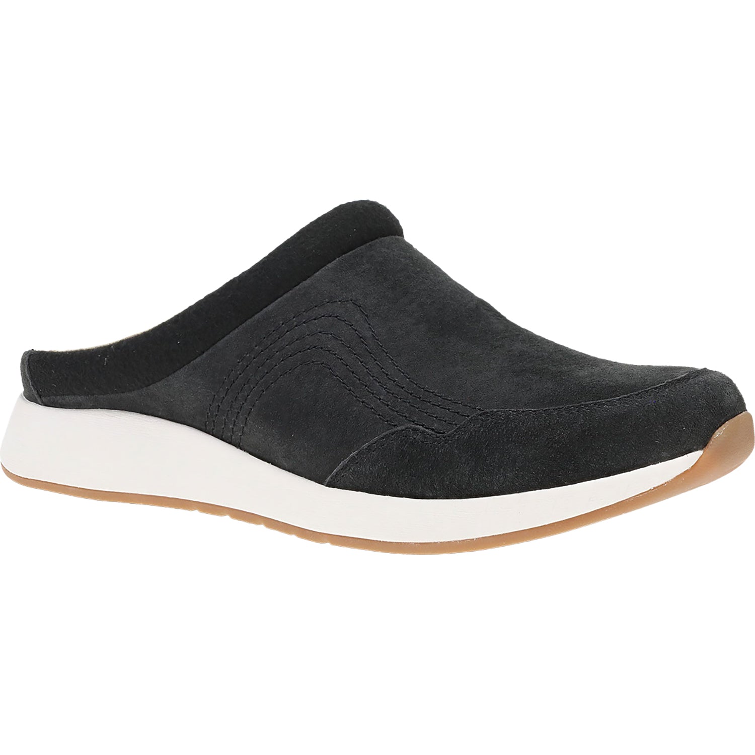 Womens Dansko Dansko Claudia Clog Women's Clogs Black Suede Black Suede