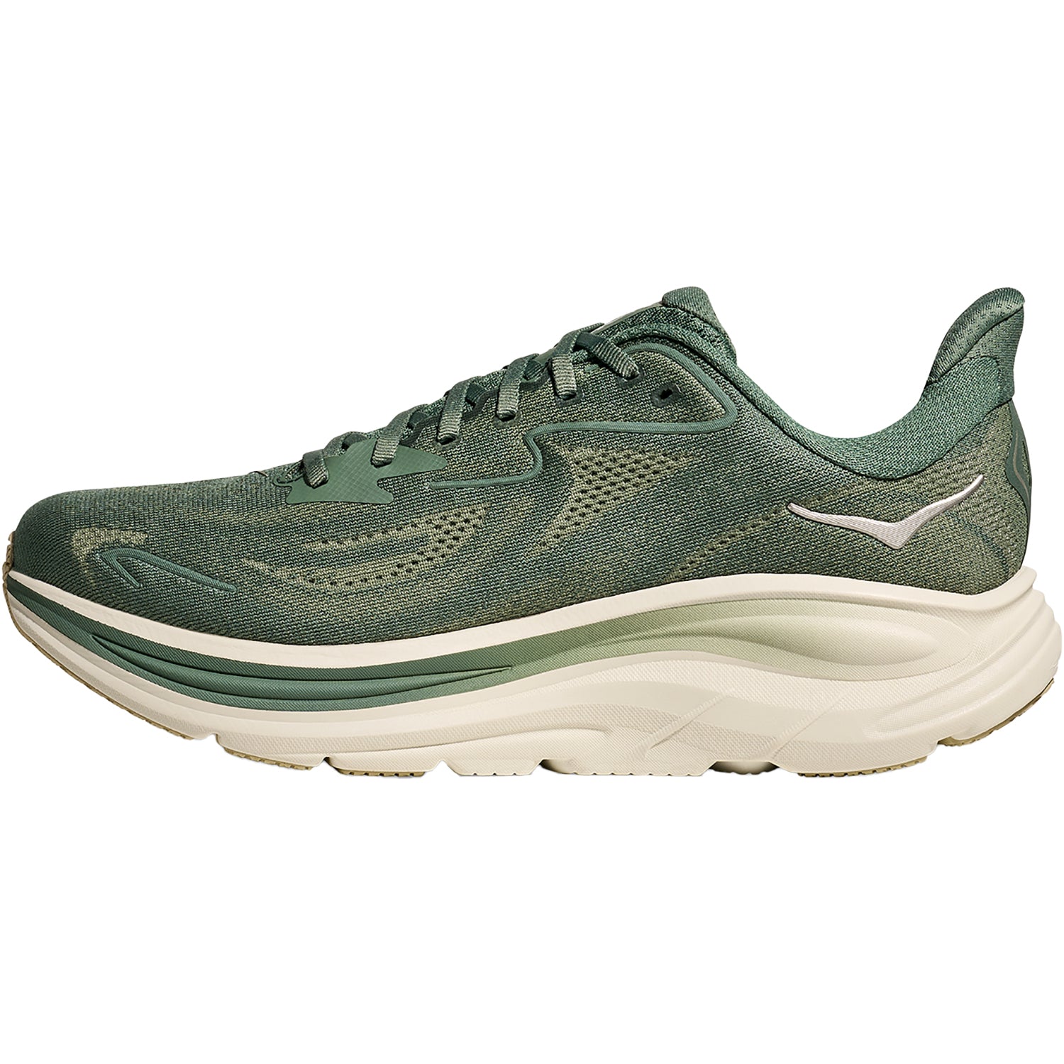 Mens Hoka one one Hoka Clifton 10 (Neutral Support) Men's Athletic Shoes Fern/Truffle Salt Fern/Truffle Salt