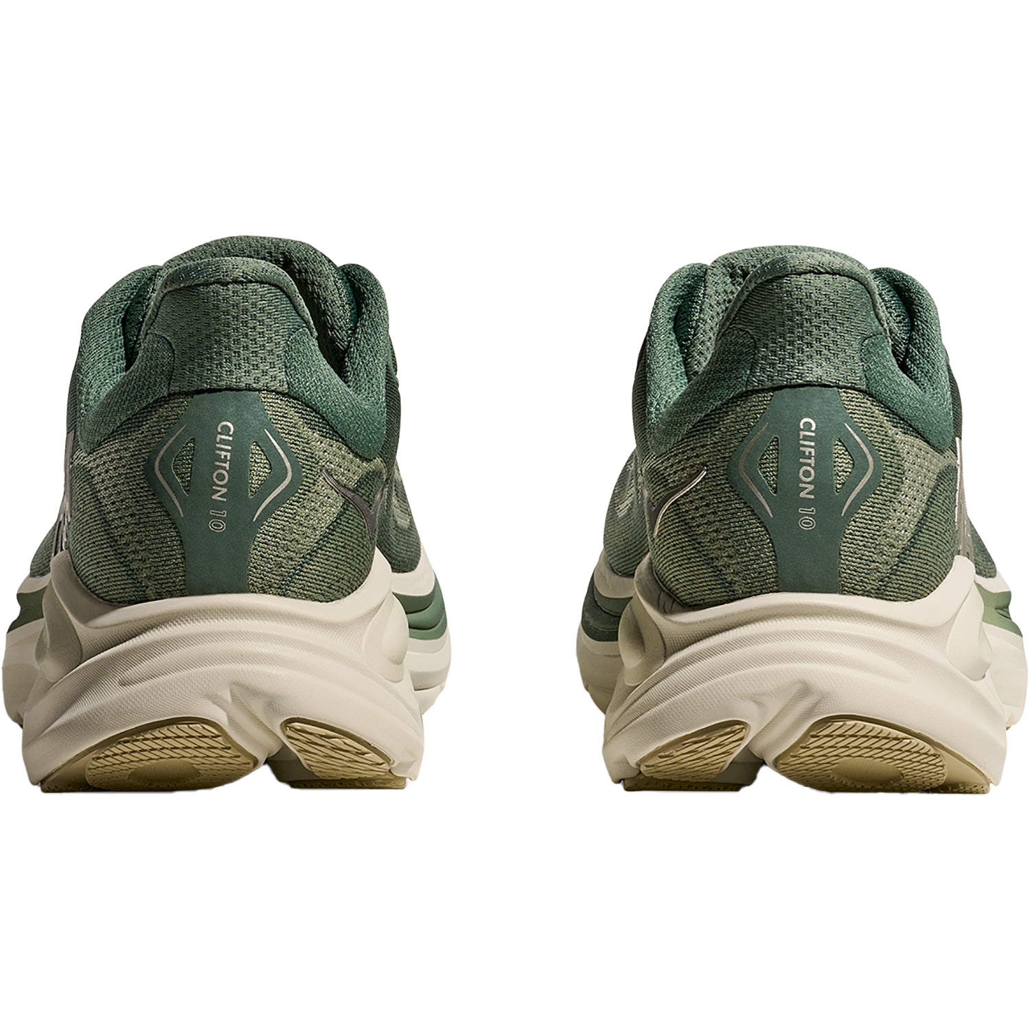 Mens Hoka one one Hoka Clifton 10 (Neutral Support) Men's Athletic Shoes Fern/Truffle Salt Fern/Truffle Salt