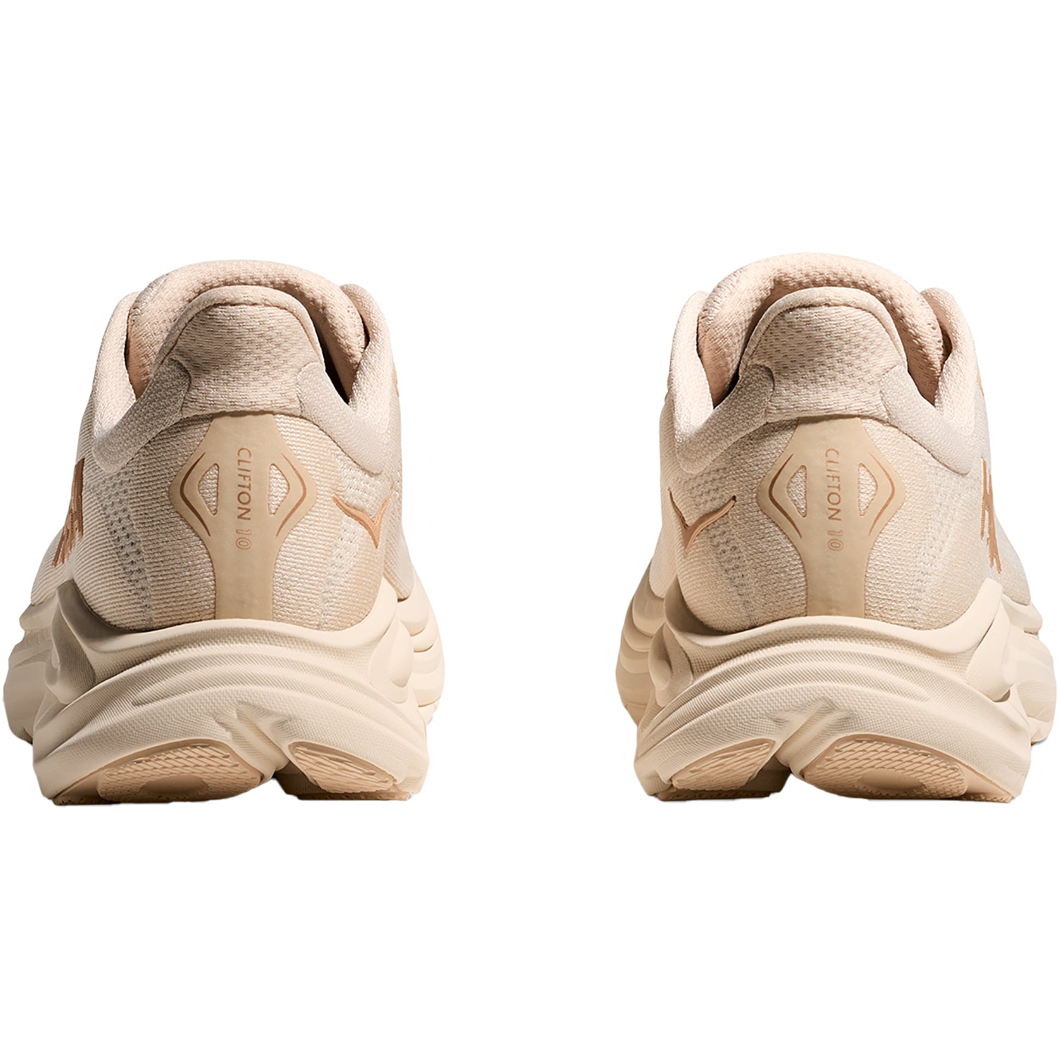 Womens Hoka one one Women's Hoka Clifton 10 Vanilla/Birch (Neutral Support) Vanilla/Birch