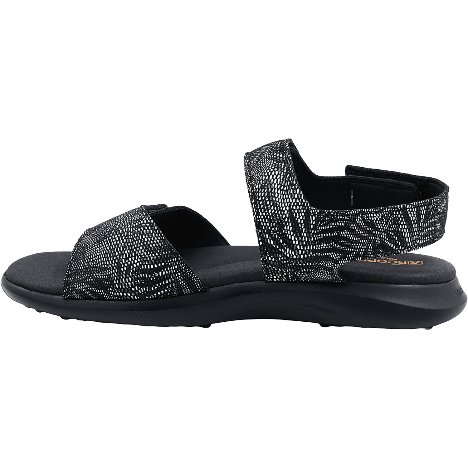Womens Arcopedico Arcopedico Corbett Women's Sandals Black Palm Black Palm