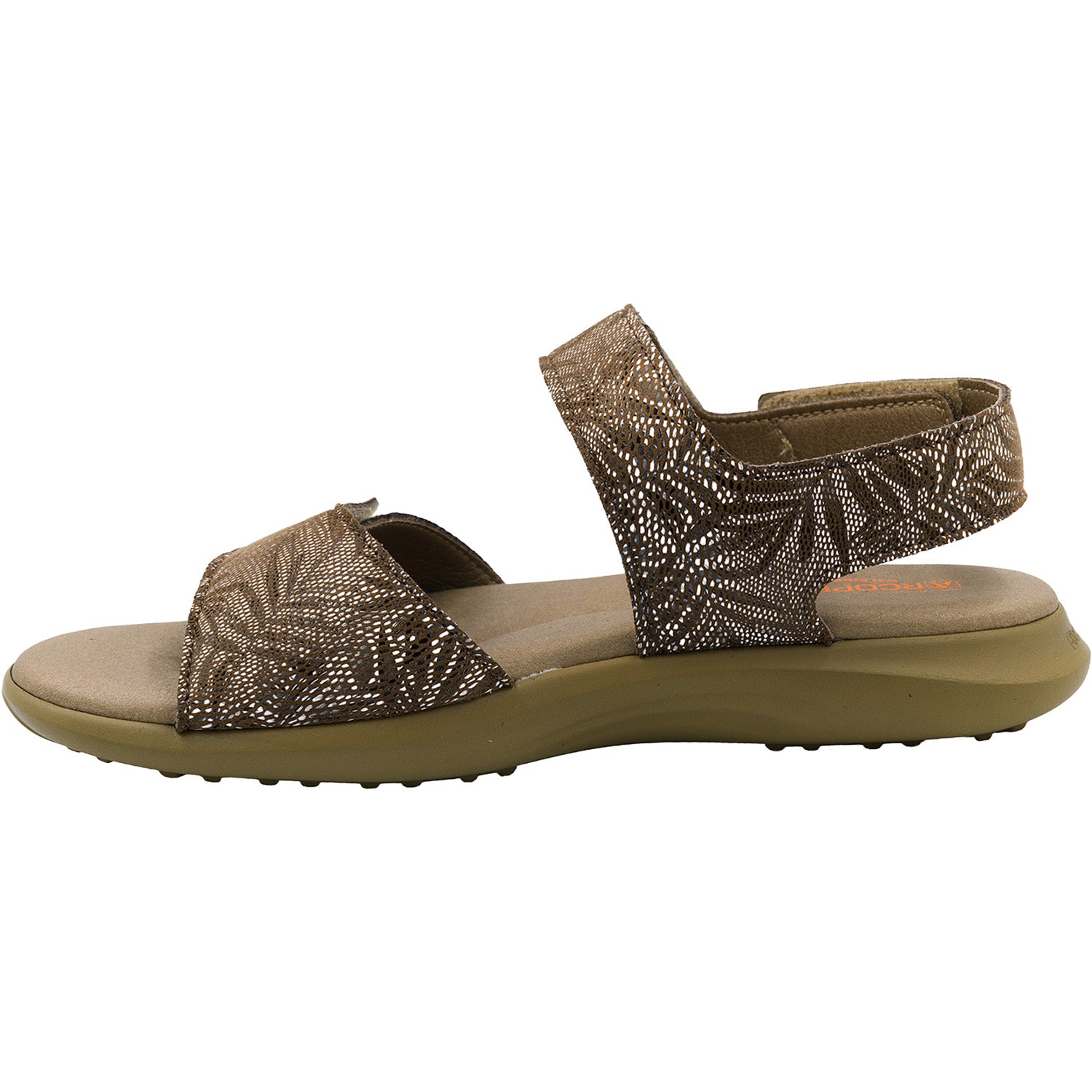 Womens Arcopedico Arcopedico Corbett Women's Sandals Cacao Palm Cacao Palm