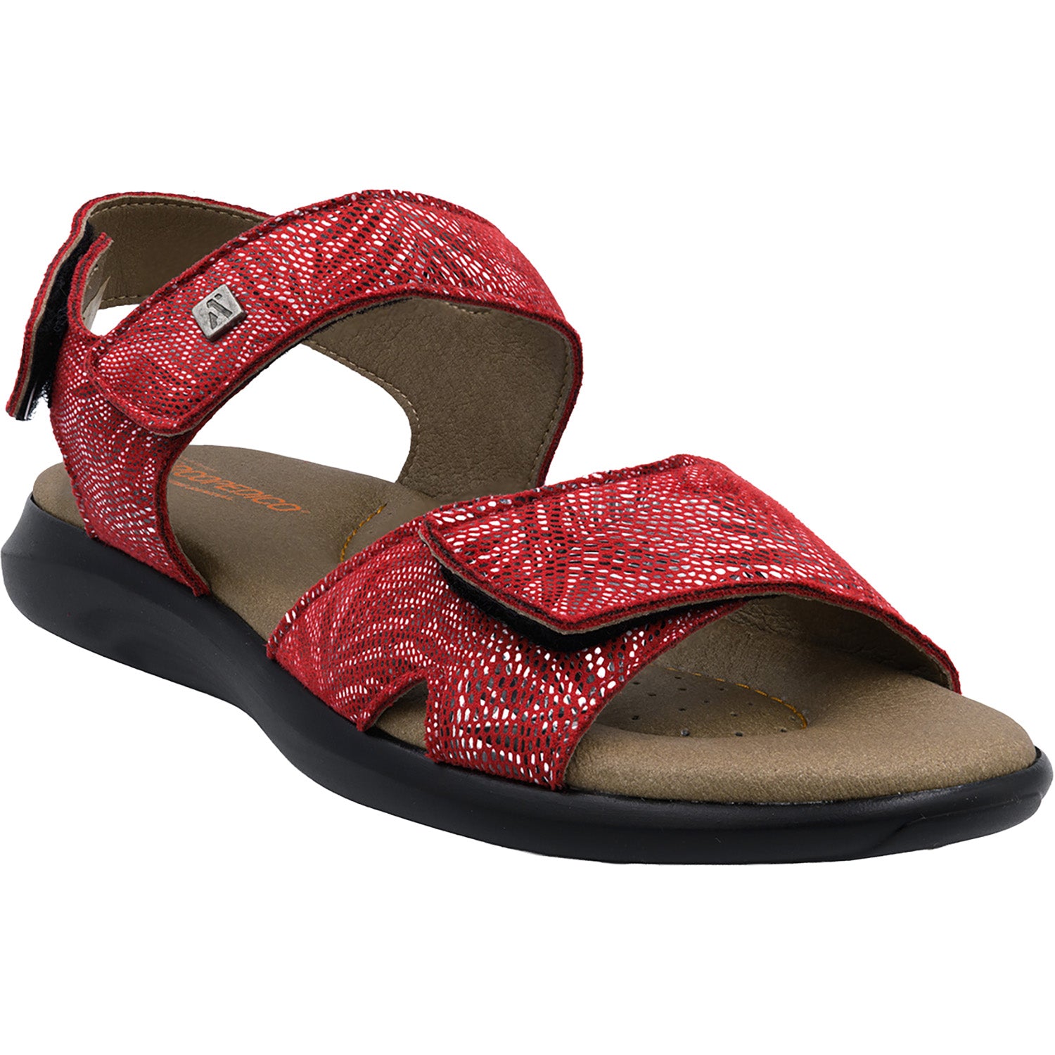 Womens Arcopedico Arcopedico Corbett Women's Sandals Red Palm Red Palm